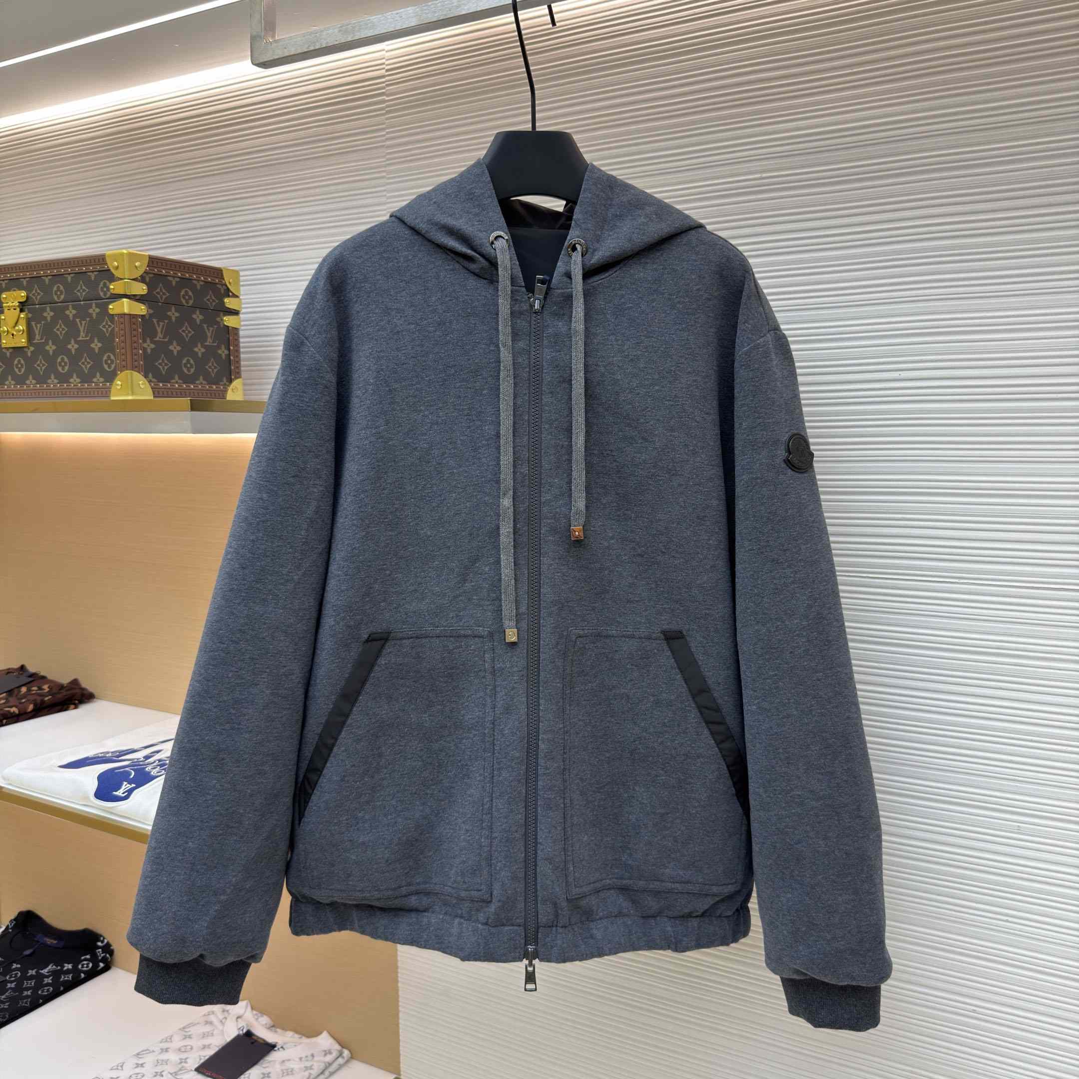 Moncler Reversible Zip-Up Hoodie - DesignerGu
