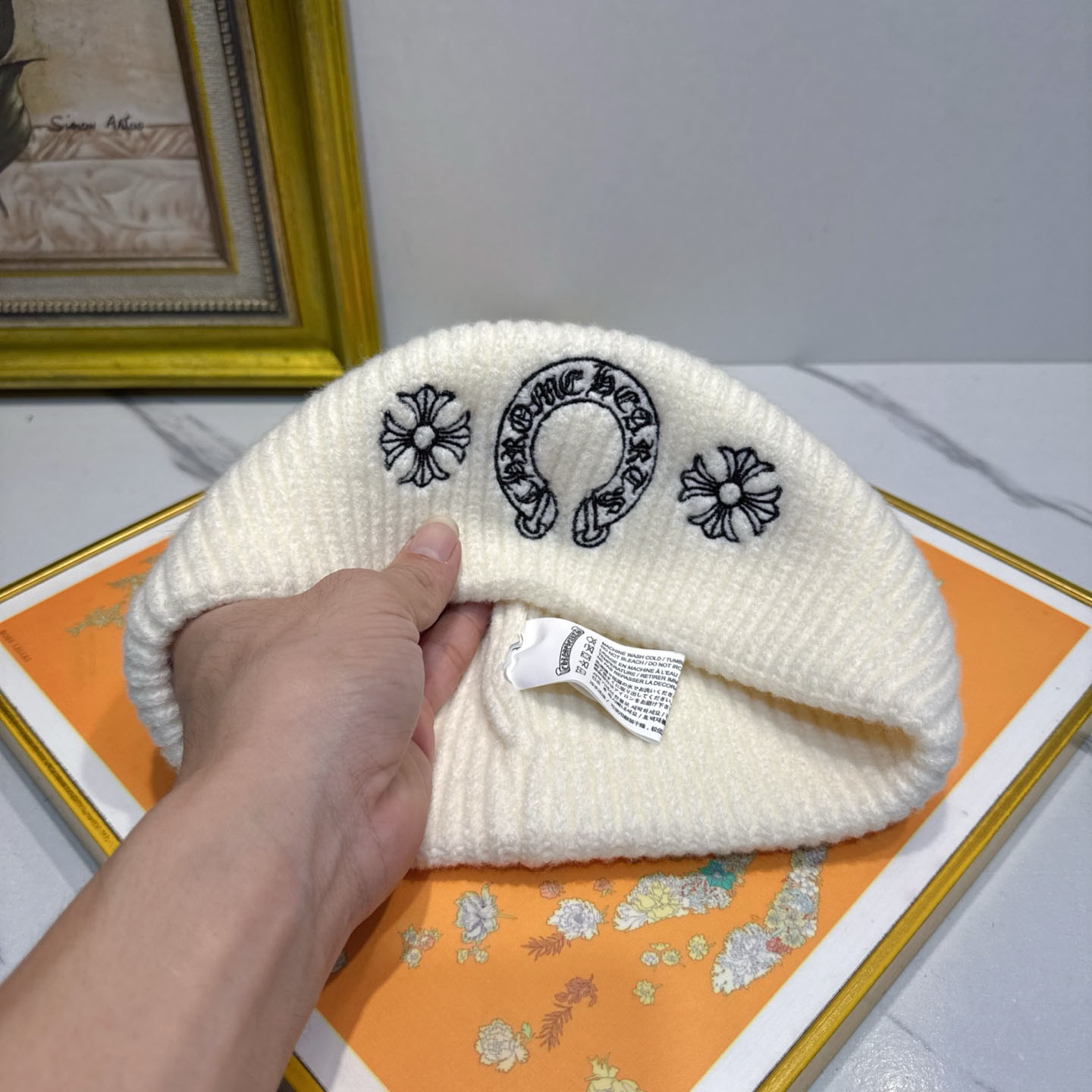 Chrome Hearts Horseshoe Beanie - DesignerGu