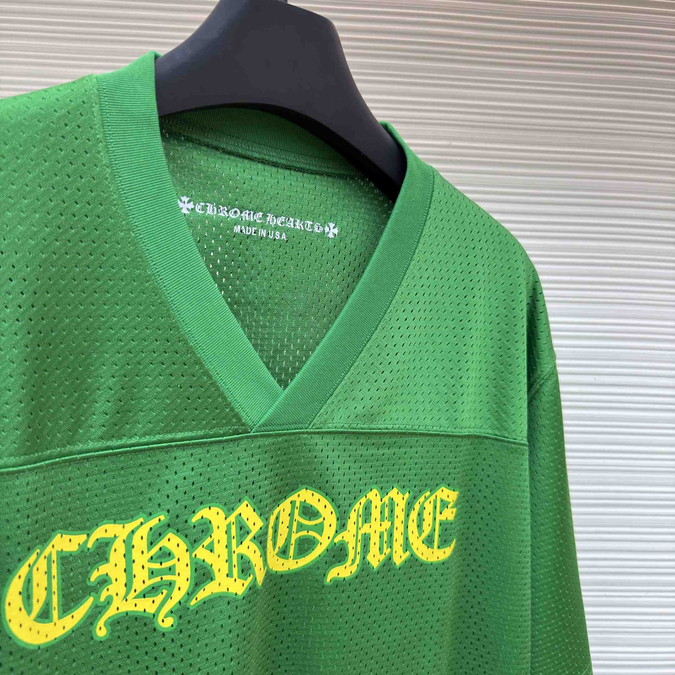 Chrome Hearts Mesh Stadium Football Jersey  - DesignerGu