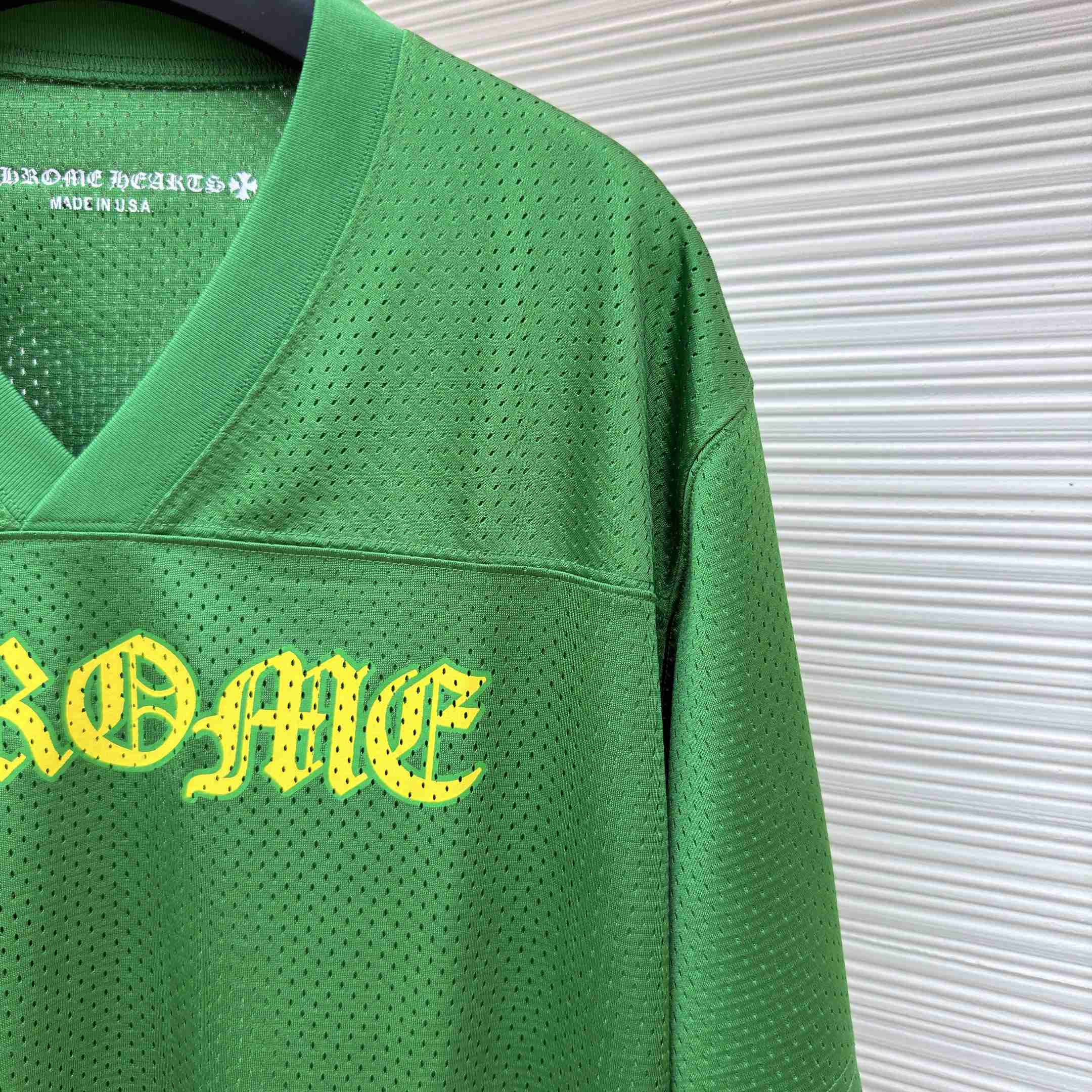 Chrome Hearts Mesh Stadium Football Jersey  - DesignerGu