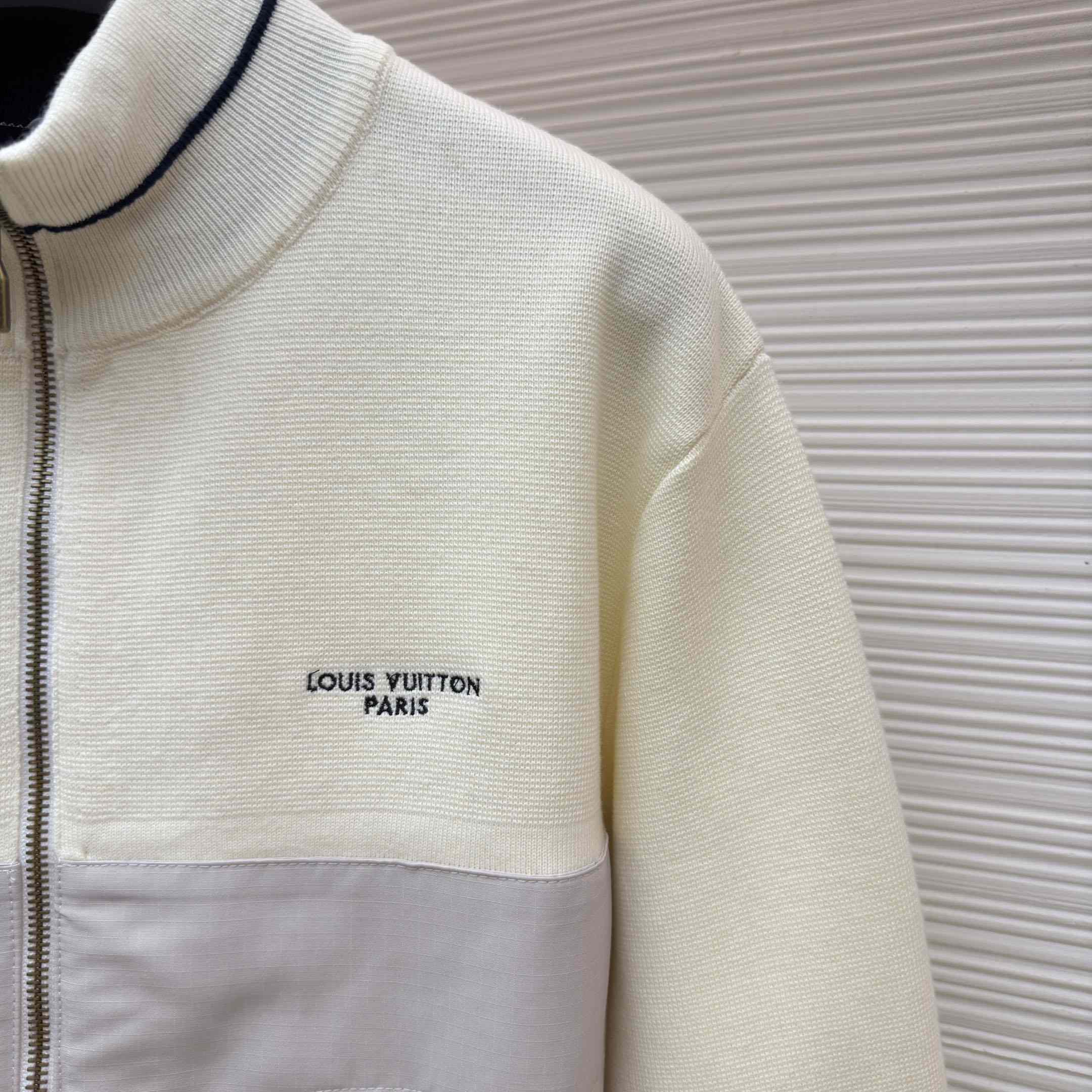 Louis Vuitton Hybrid Knit Track Top 1AK6YF - DesignerGu