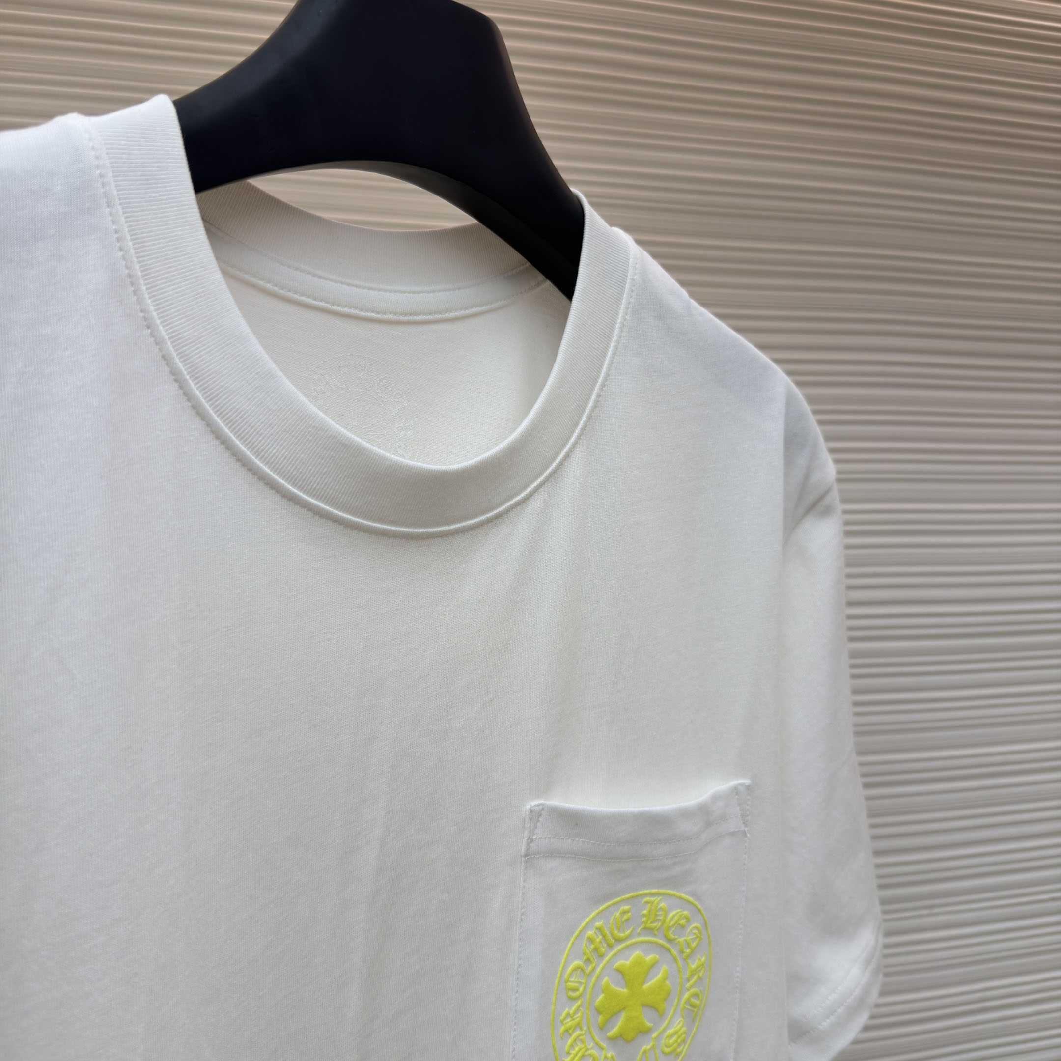 Chrome Hearts LA Exclusive Yellow Script Tee - DesignerGu