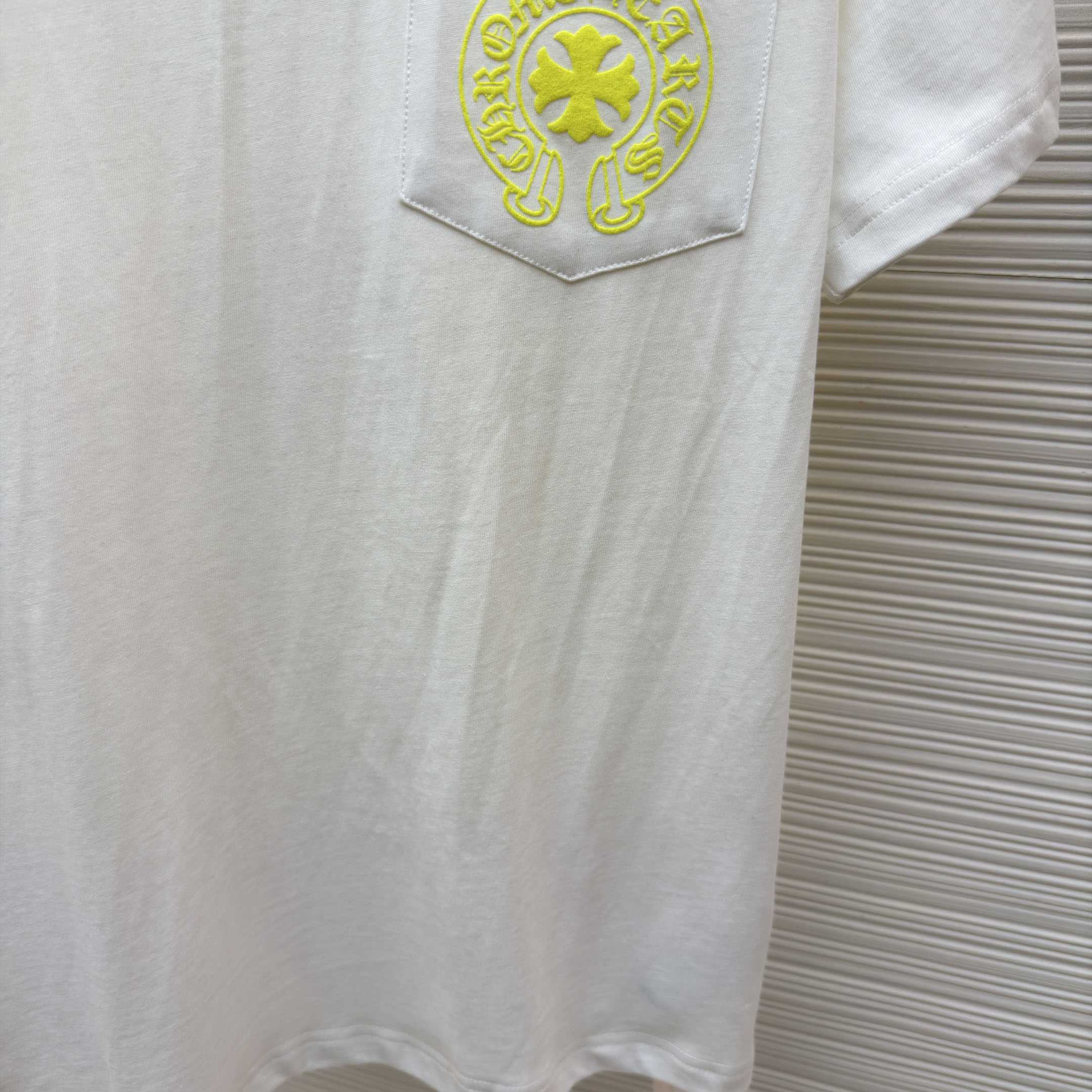 Chrome Hearts LA Exclusive Yellow Script Tee - DesignerGu