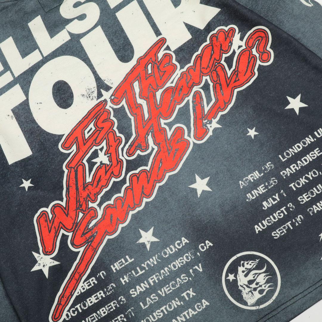 Hellstar Tour Longsleeve Grey - DesignerGu