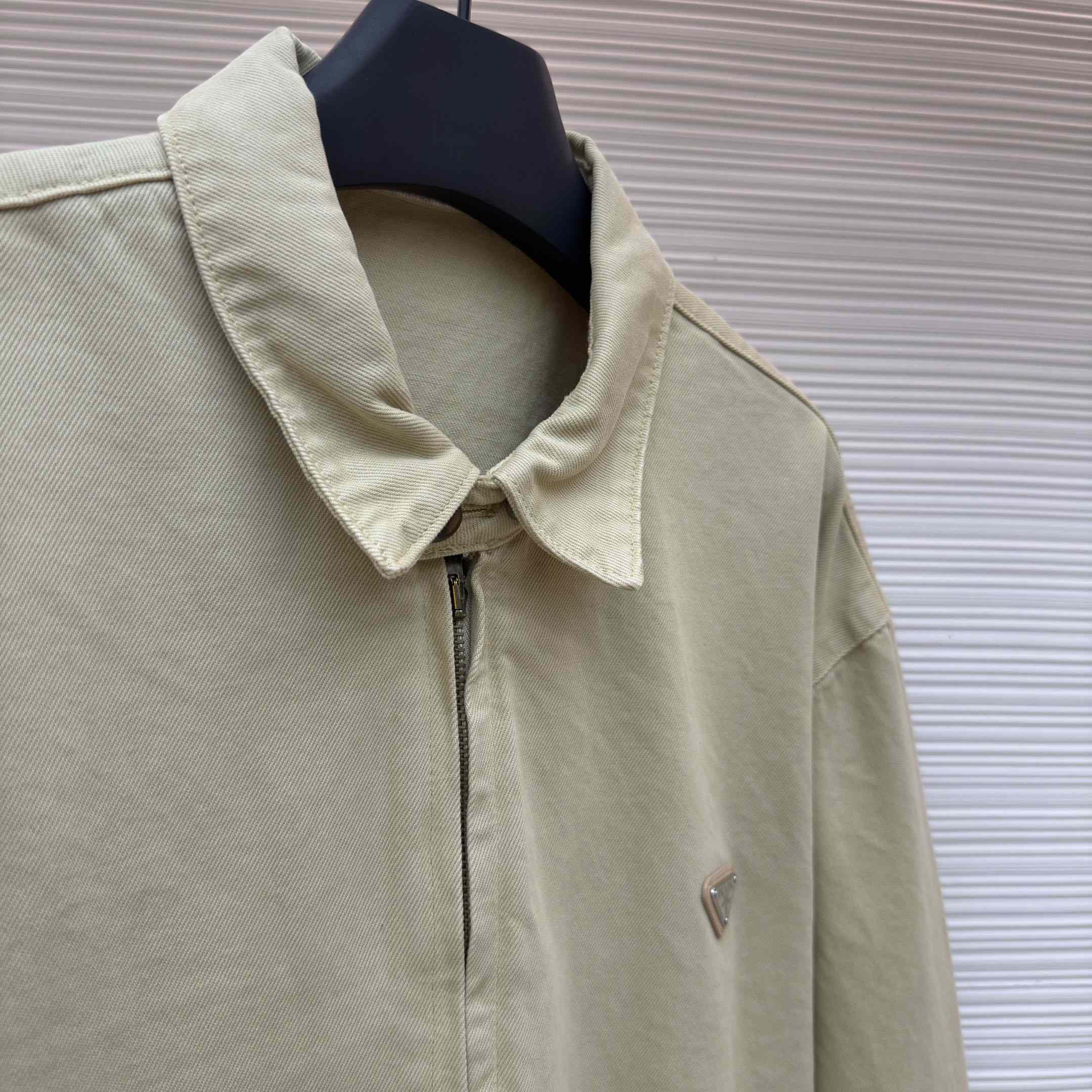Prada Old Denim Blouson Jacket - DesignerGu