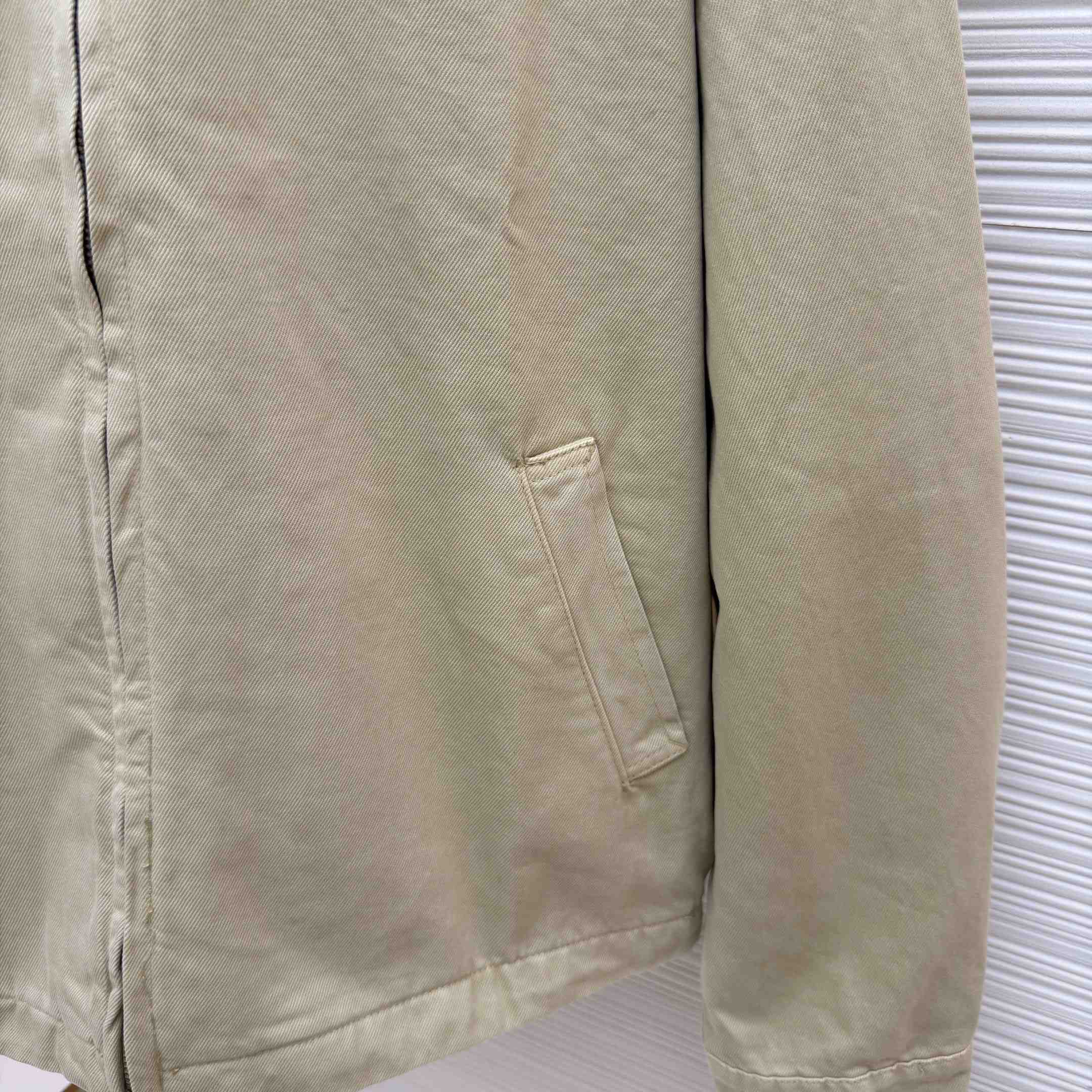 Prada Old Denim Blouson Jacket - DesignerGu