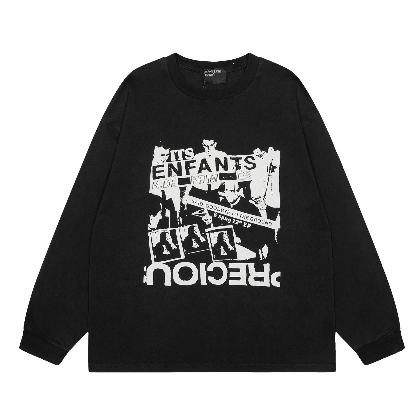 Enfants Riches Déprimés Say Goodbye Long Sleeve T-Shirt - DesignerGu