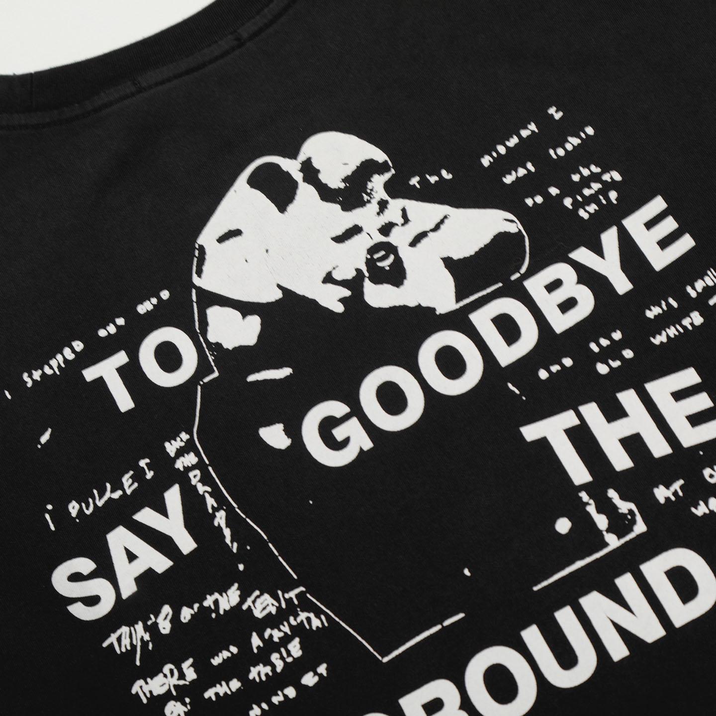 Enfants Riches Déprimés Say Goodbye Long Sleeve T-Shirt - DesignerGu