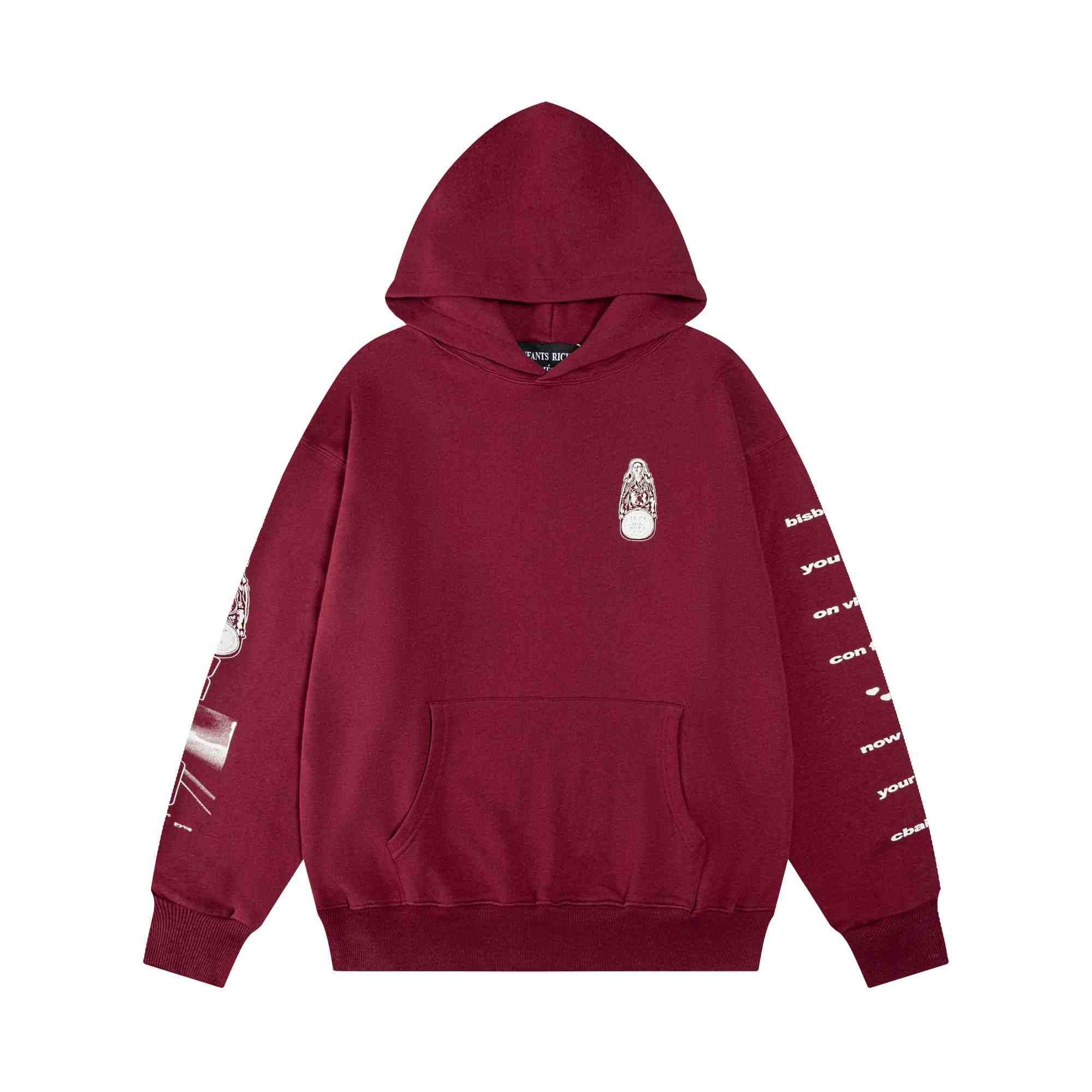 Enfants Riches Déprimés Remember When Hoodie 'Red' - DesignerGu