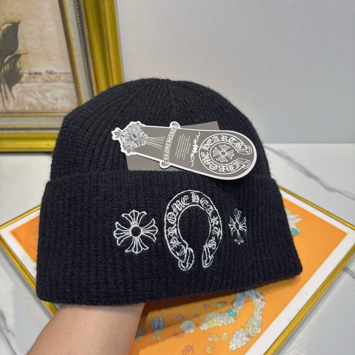 Chrome Hearts Horseshoe Beanie - DesignerGu
