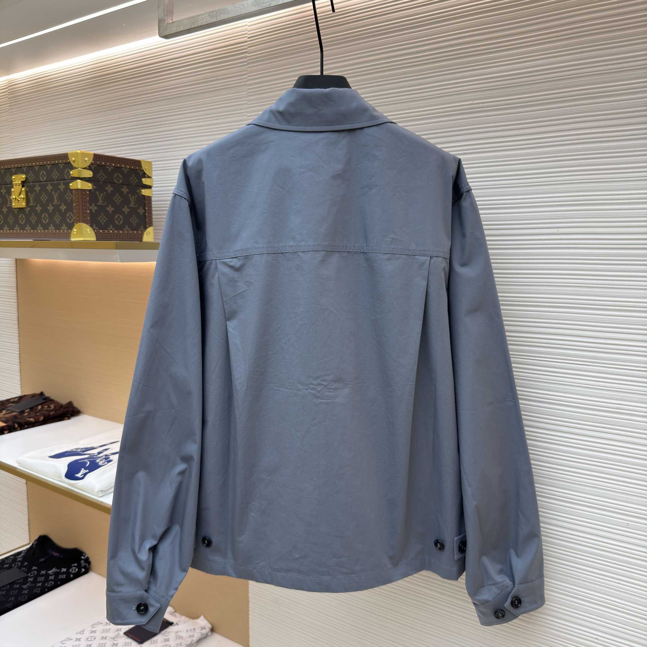 Prada Technical Cotton Zipper Blouson Jacket - DesignerGu
