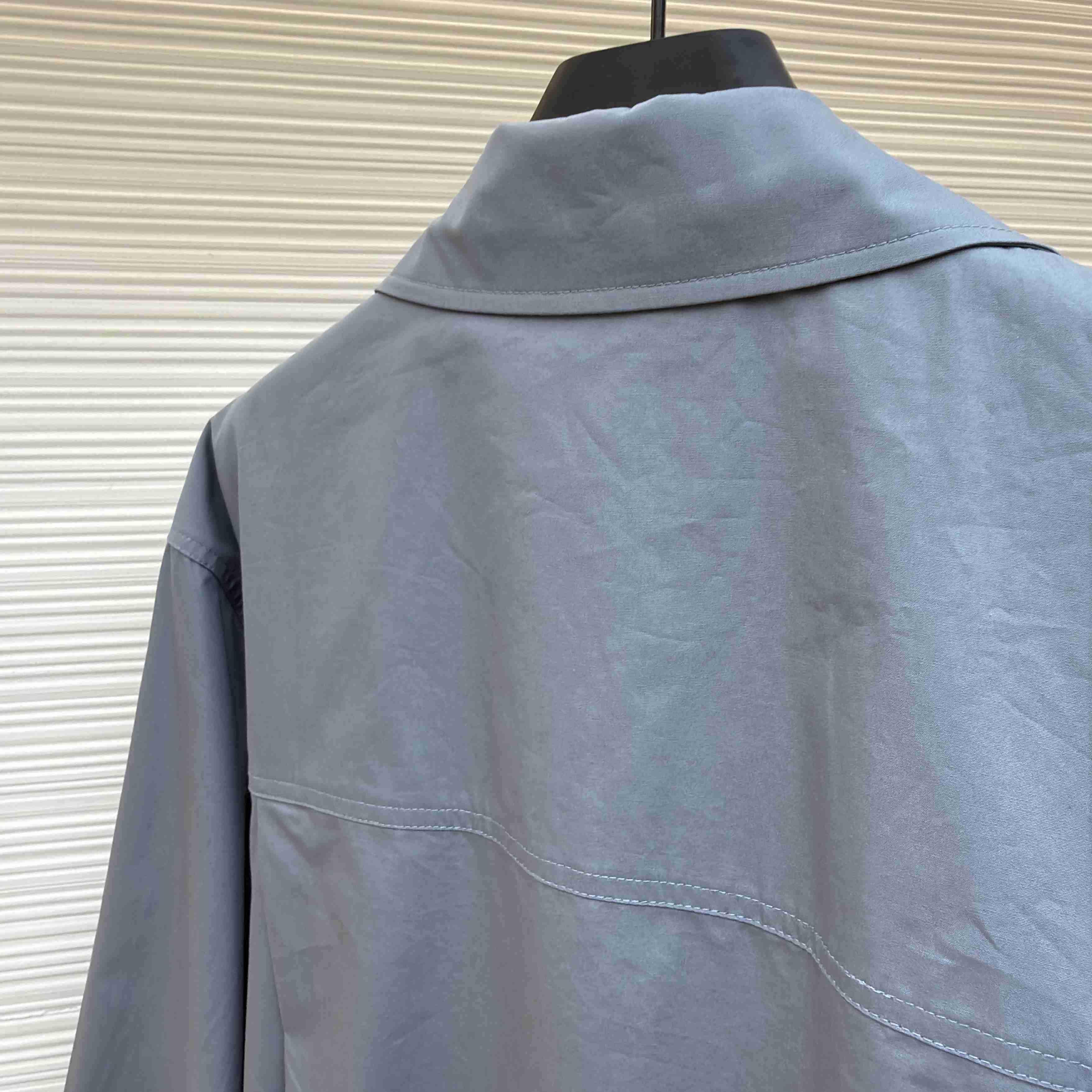 Prada Technical Cotton Zipper Blouson Jacket - DesignerGu