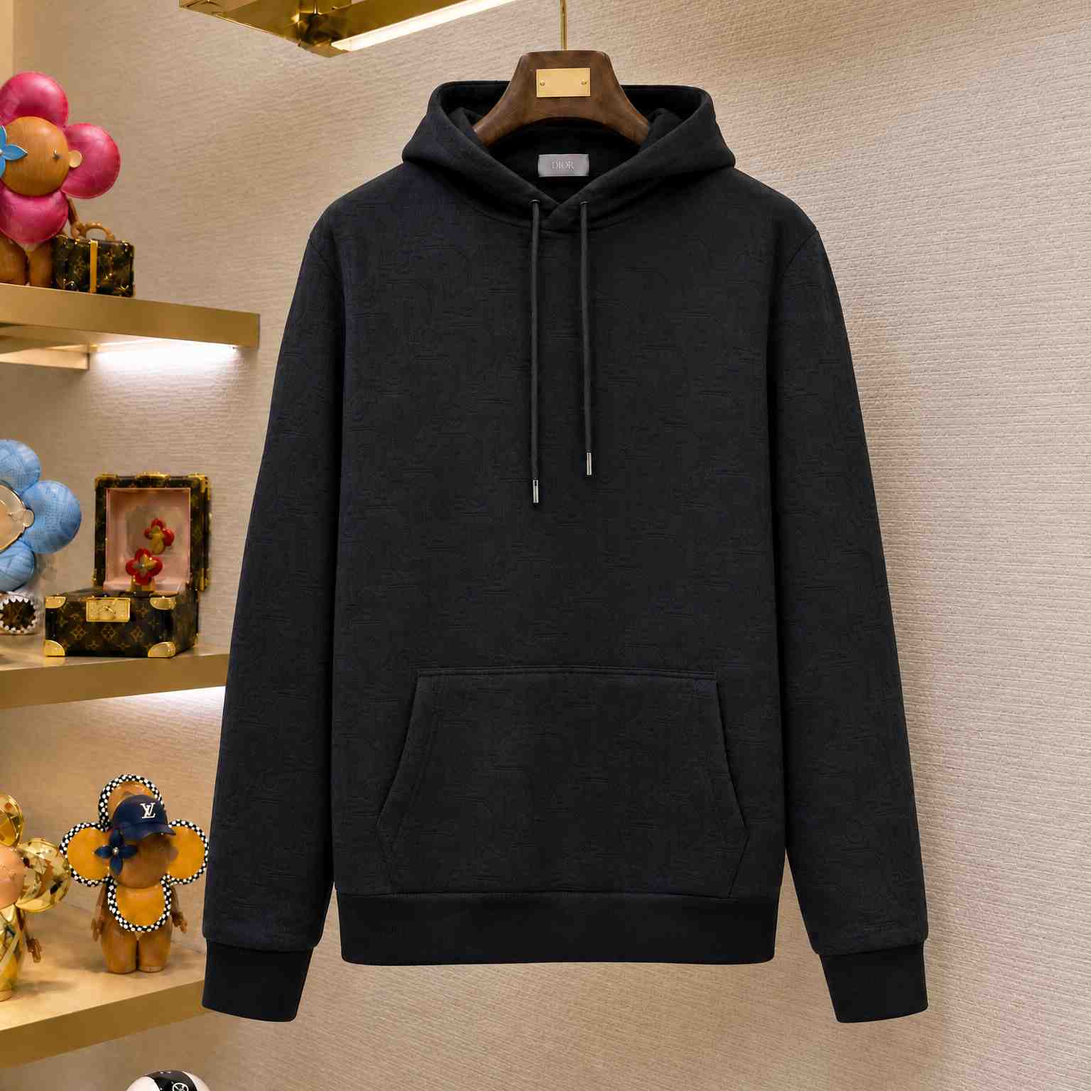 Dior Oblique Hooded Sweatshirt - DesignerGu