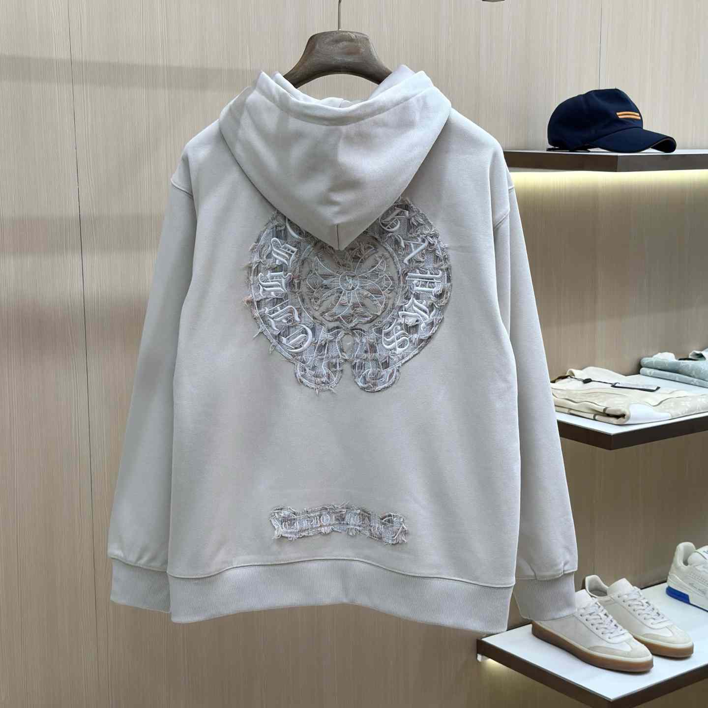 Chrome Hearts Hooded Sweatshirt - DesignerGu