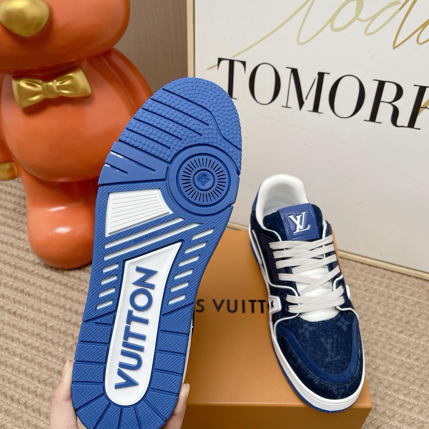 Louis Vuitton LV Trainer Sneaker 1AKQGK（upon uk size） - DesignerGu