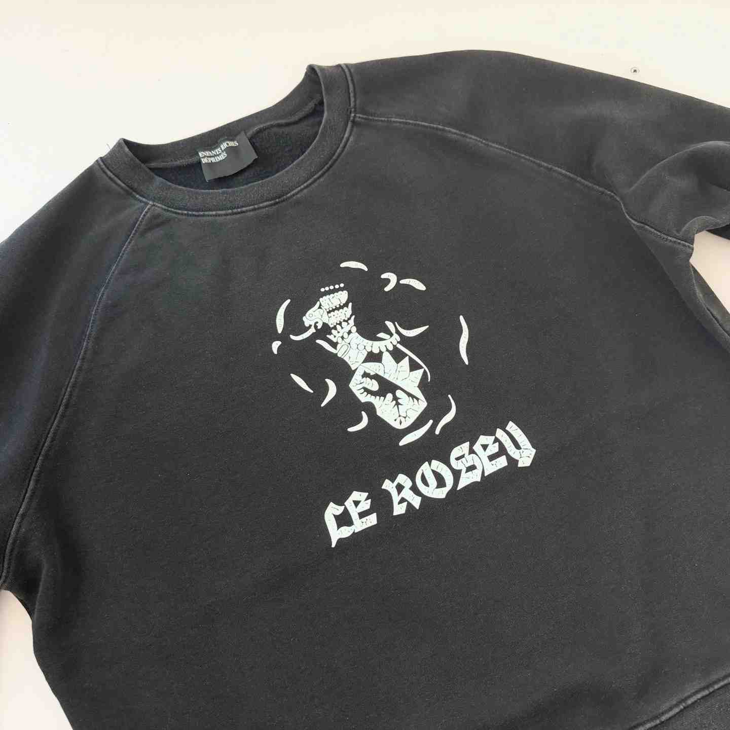 Enfants Riches Déprimés Le Rosey Raglan Crewneck Sweatshirt - DesignerGu