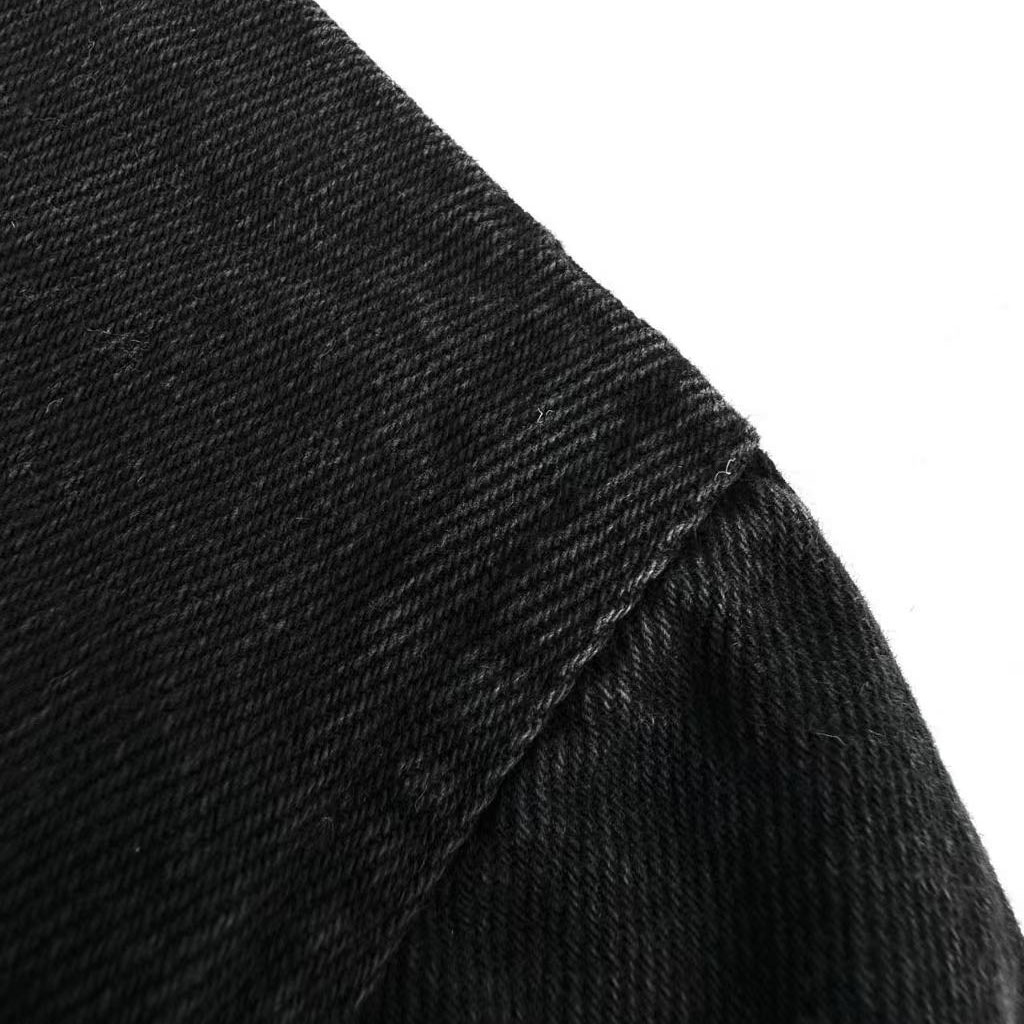 Saint Laurent Cassandre Overshirt In Cotton Linen Garbardine - DesignerGu