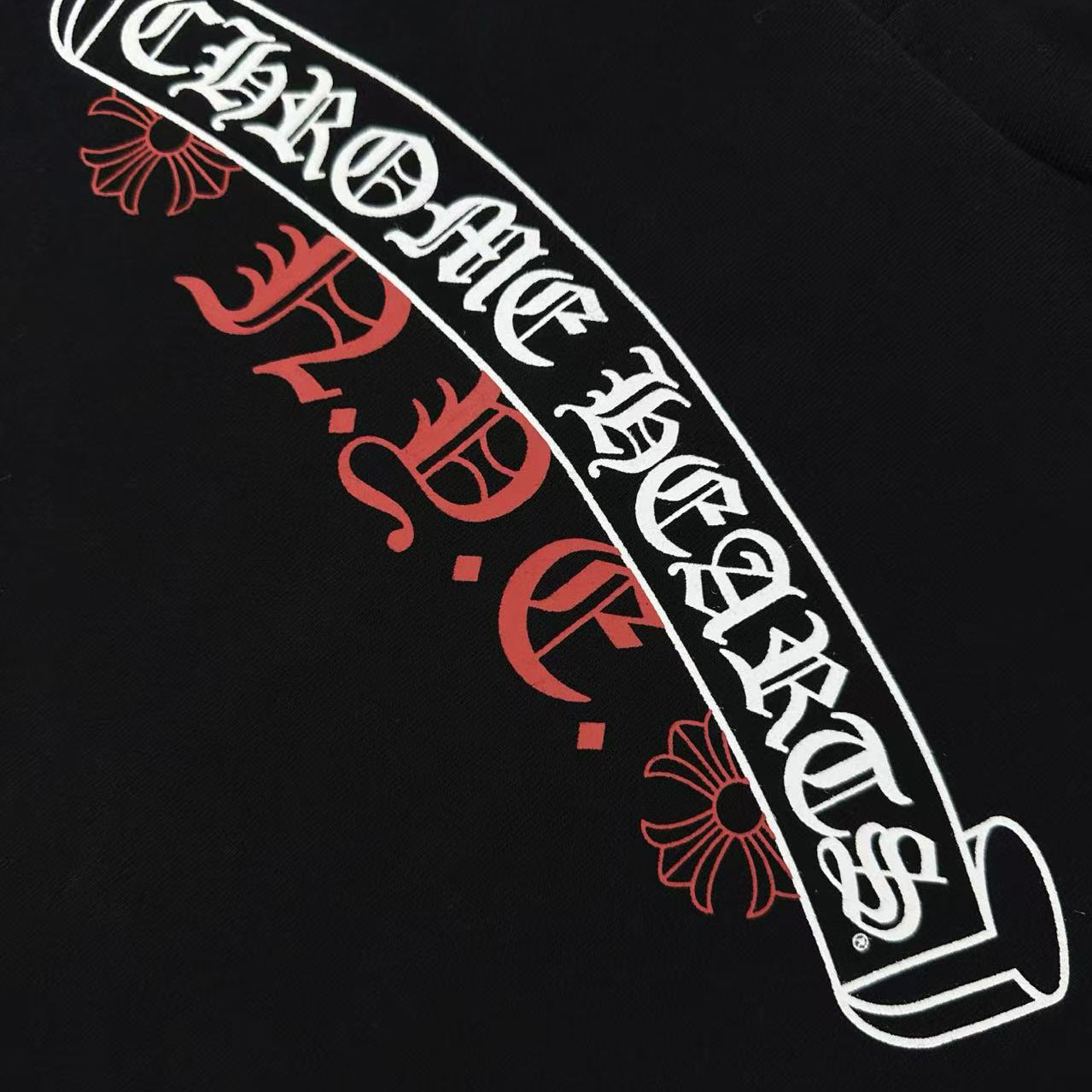 Chrome Hearts NYC Scroll Label Zip Up Hoodie - DesignerGu