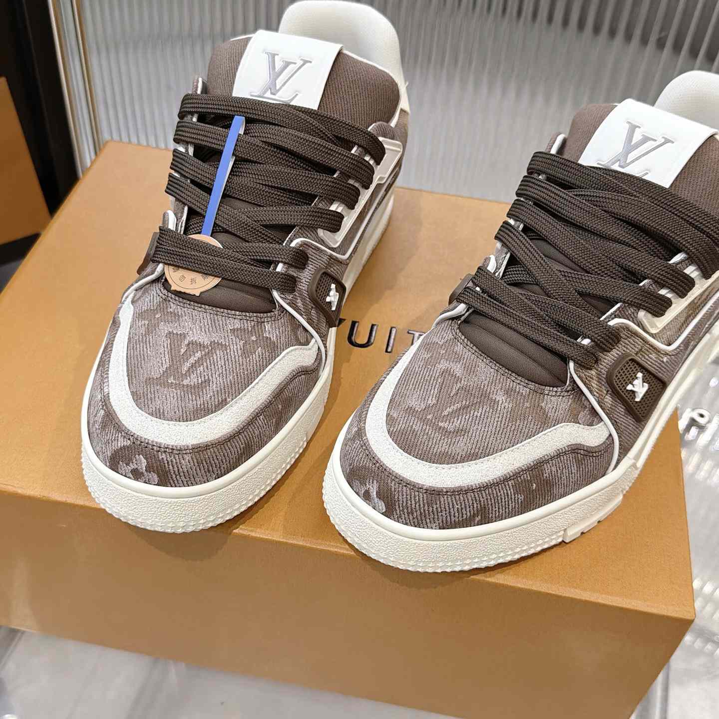 Louis Vuitton LV Trainer Sneaker 1AKBAL（upon uk size） - DesignerGu