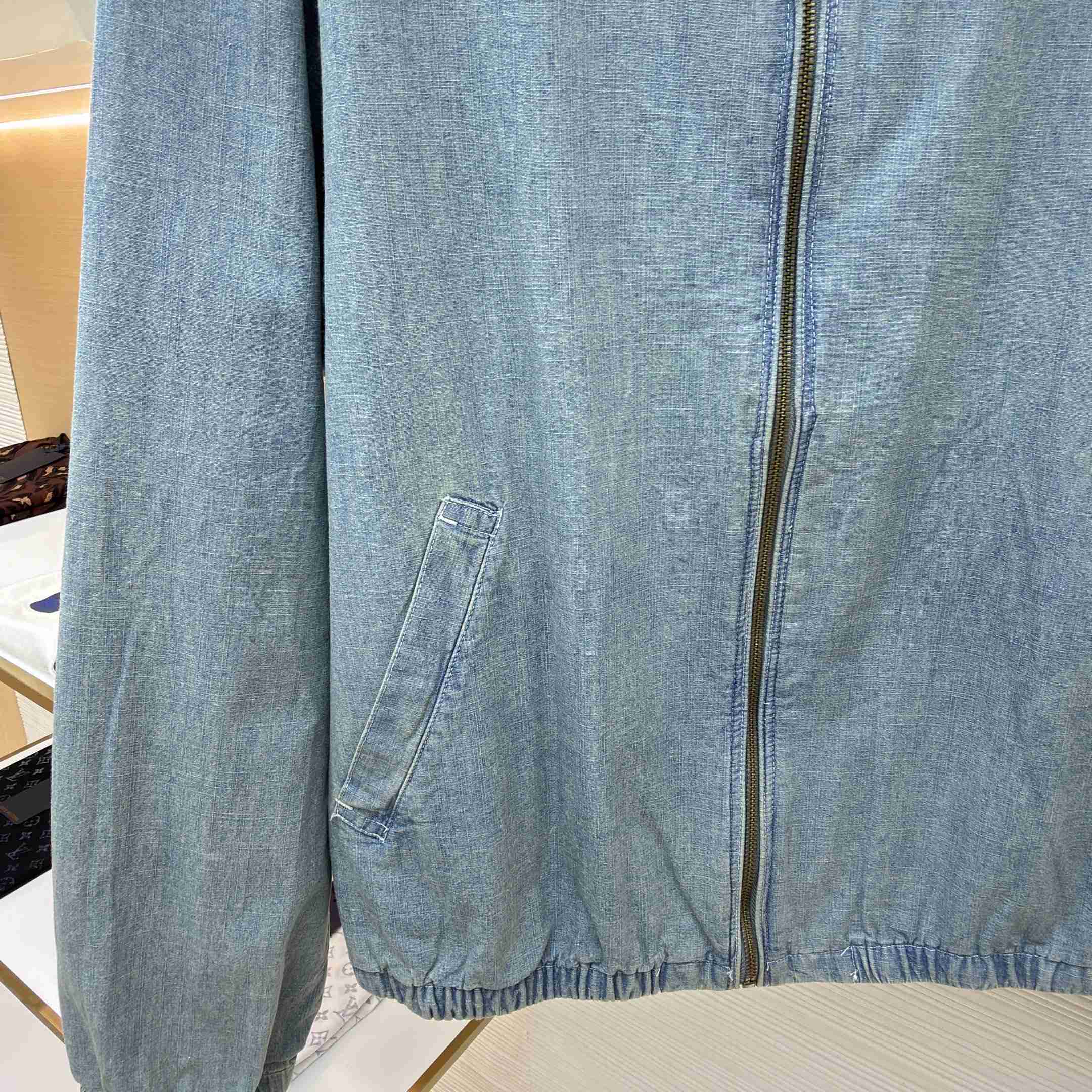 Polo Ralph Lauren The Bayport Indigo Chambray Jacket - DesignerGu