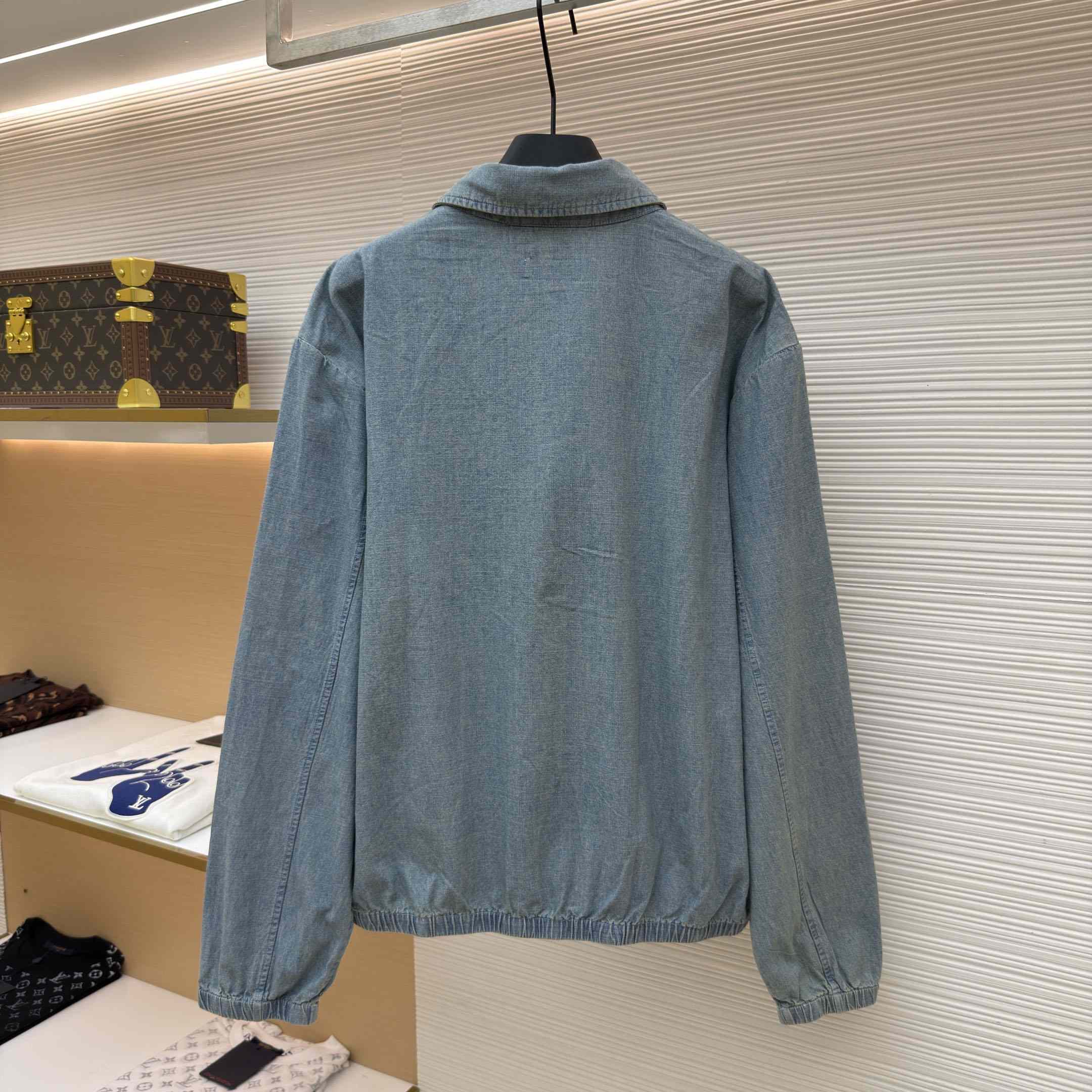 Polo Ralph Lauren The Bayport Indigo Chambray Jacket - DesignerGu