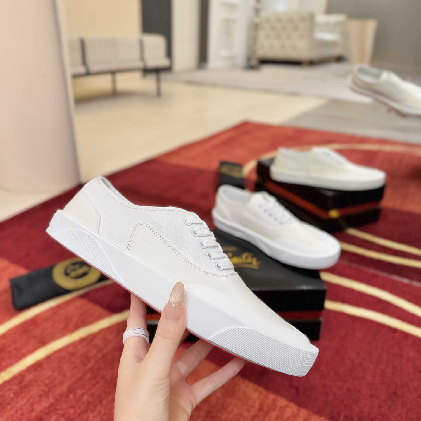 Christian Louboutin Tactical Skate Sneakers - DesignerGu