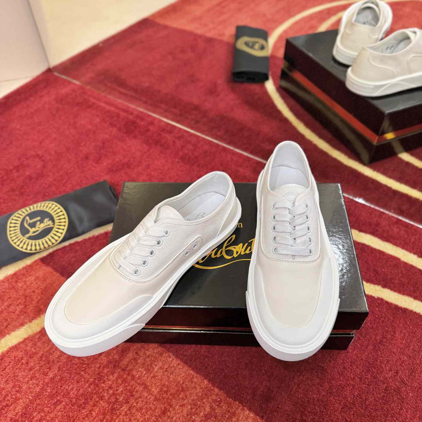 Christian Louboutin Tactical Skate Sneakers - DesignerGu