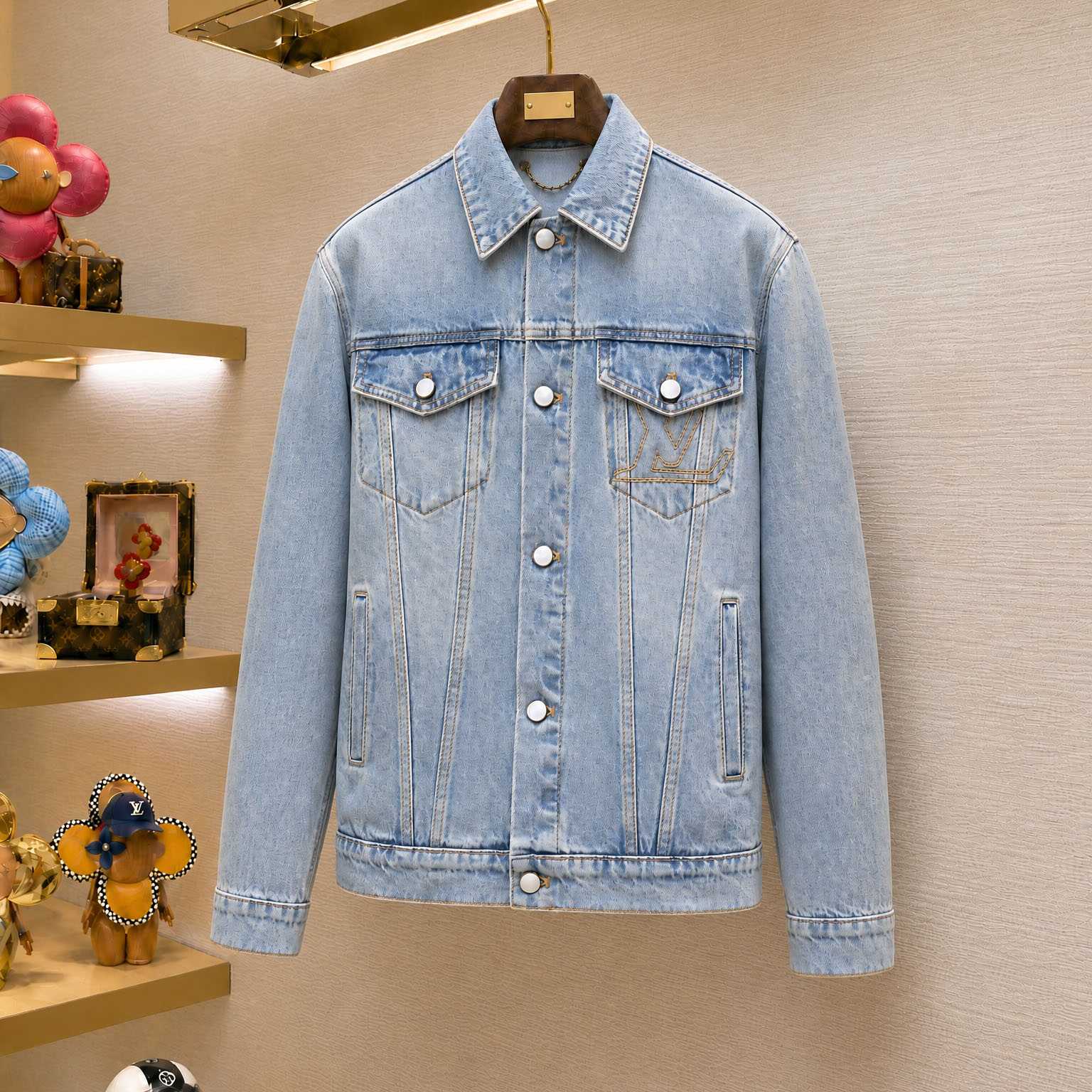 Louis Vuitton Denim Trucker Jacket - DesignerGu