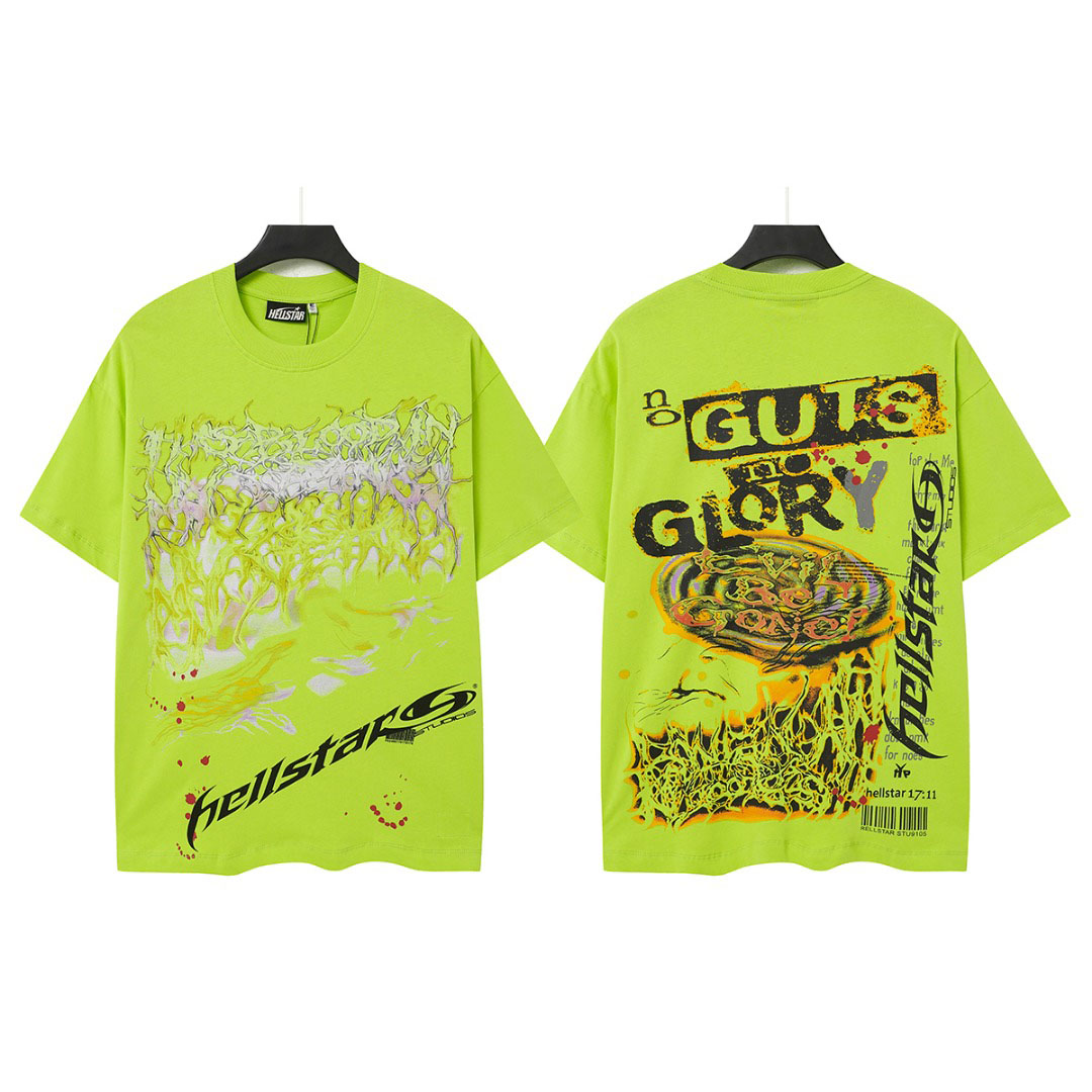 Hellstar Test Print T-Shirt - DesignerGu