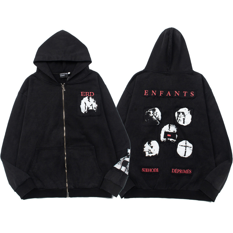 Enfants Riches Déprimés Narcotica Zip Hoodie  - DesignerGu