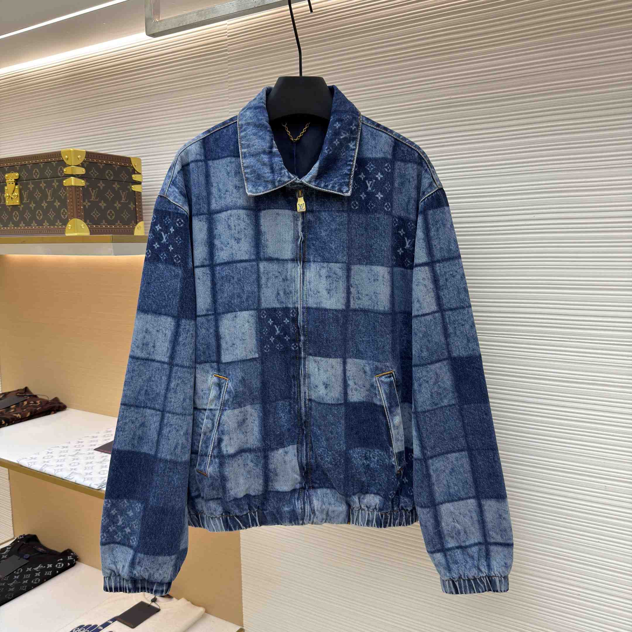 Louis Vuitton Light Linen Workwear Jacket 1AK6G7 - DesignerGu