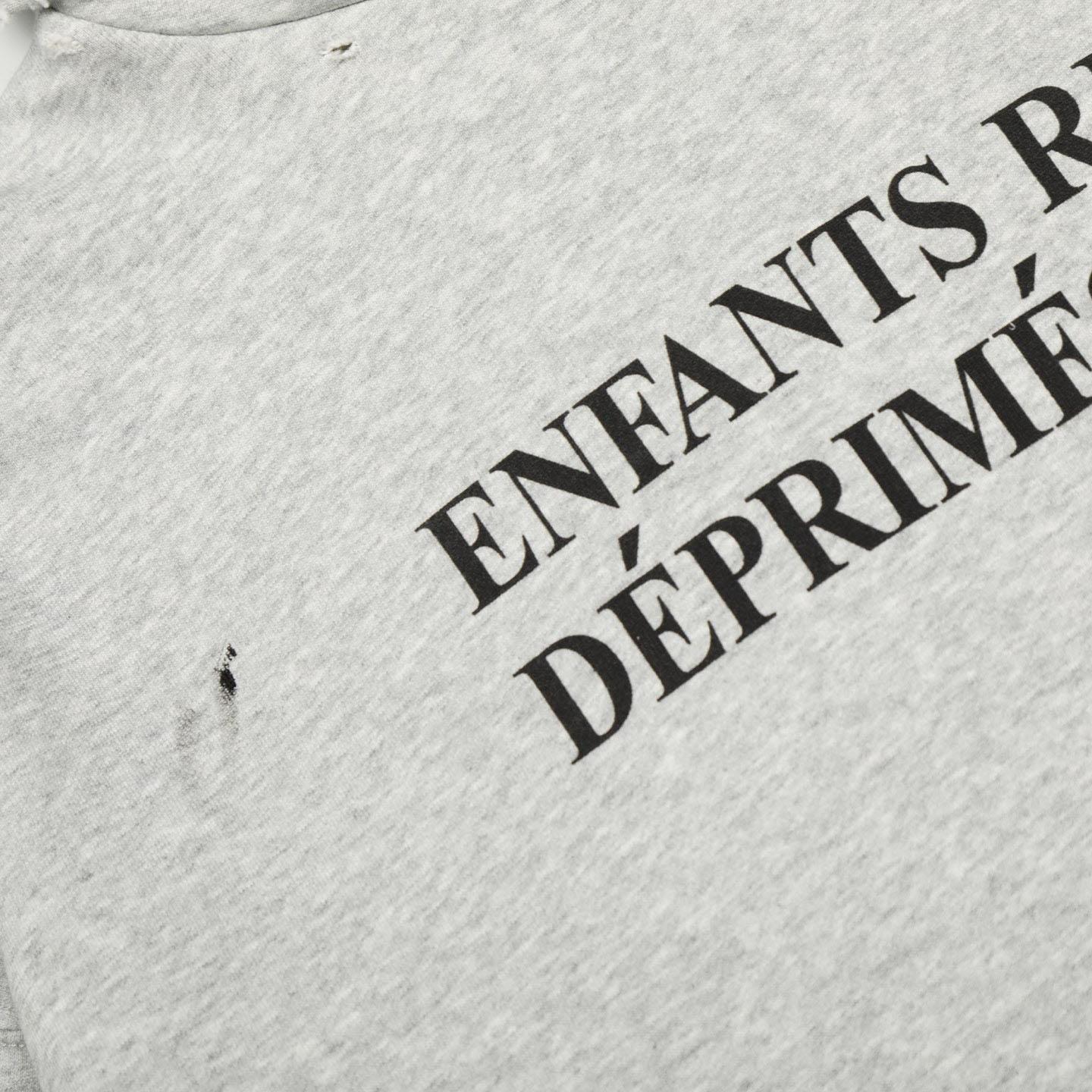Enfants Riches Déprimés Classic Logo Hoodie 'Paint Heather Grey' - DesignerGu