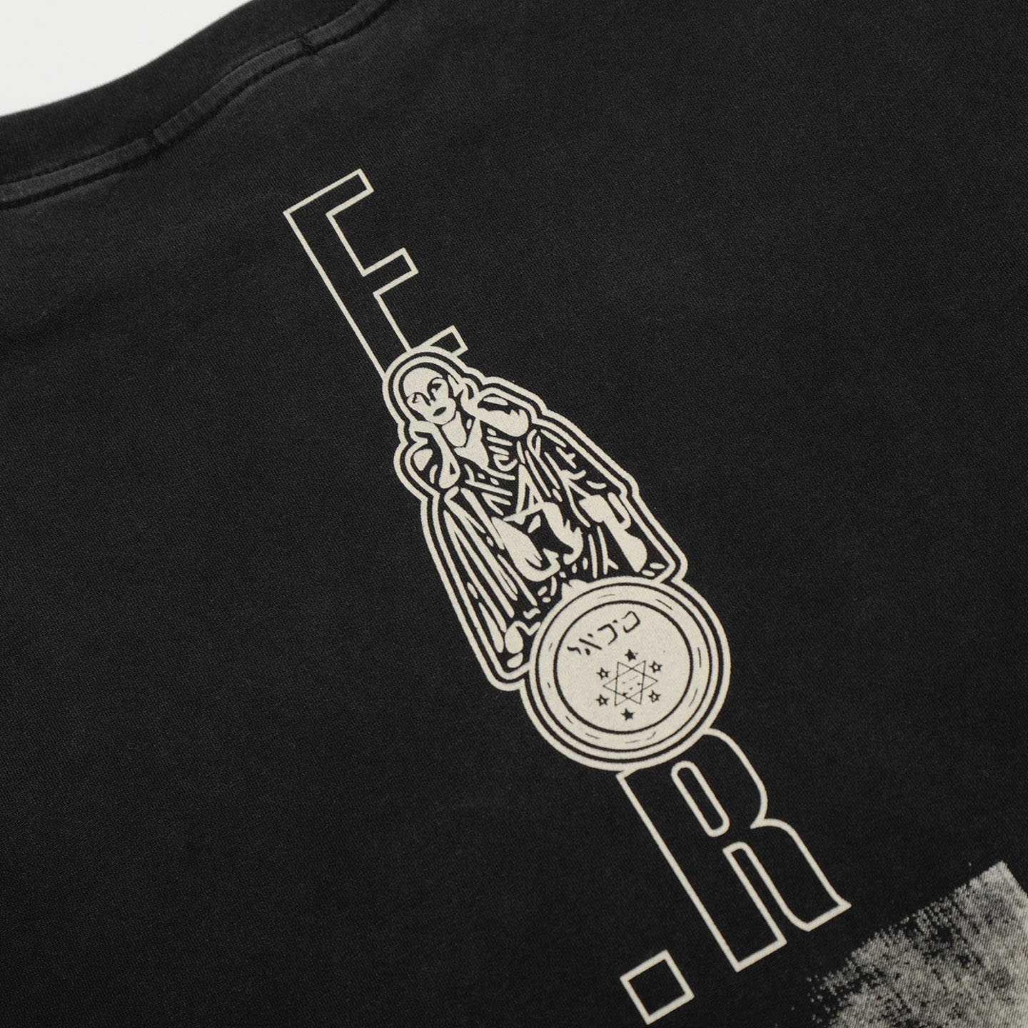 Enfants Riches Déprimés Remember When Long-Sleeve T-Shirt 'Faded Black' - DesignerGu