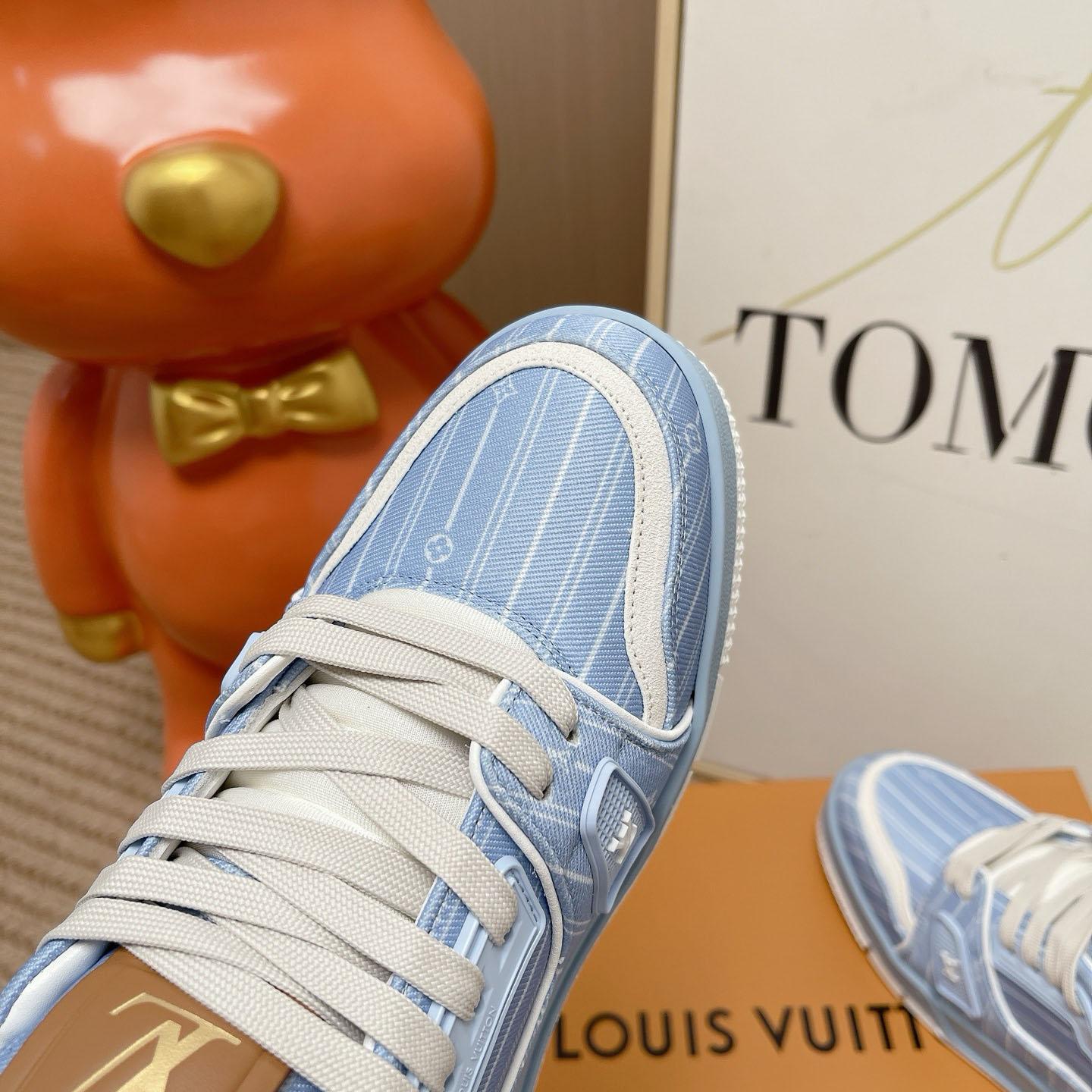 Louis Vuitton LV Trainer Sneaker 1AKBE0（upon uk size） - DesignerGu