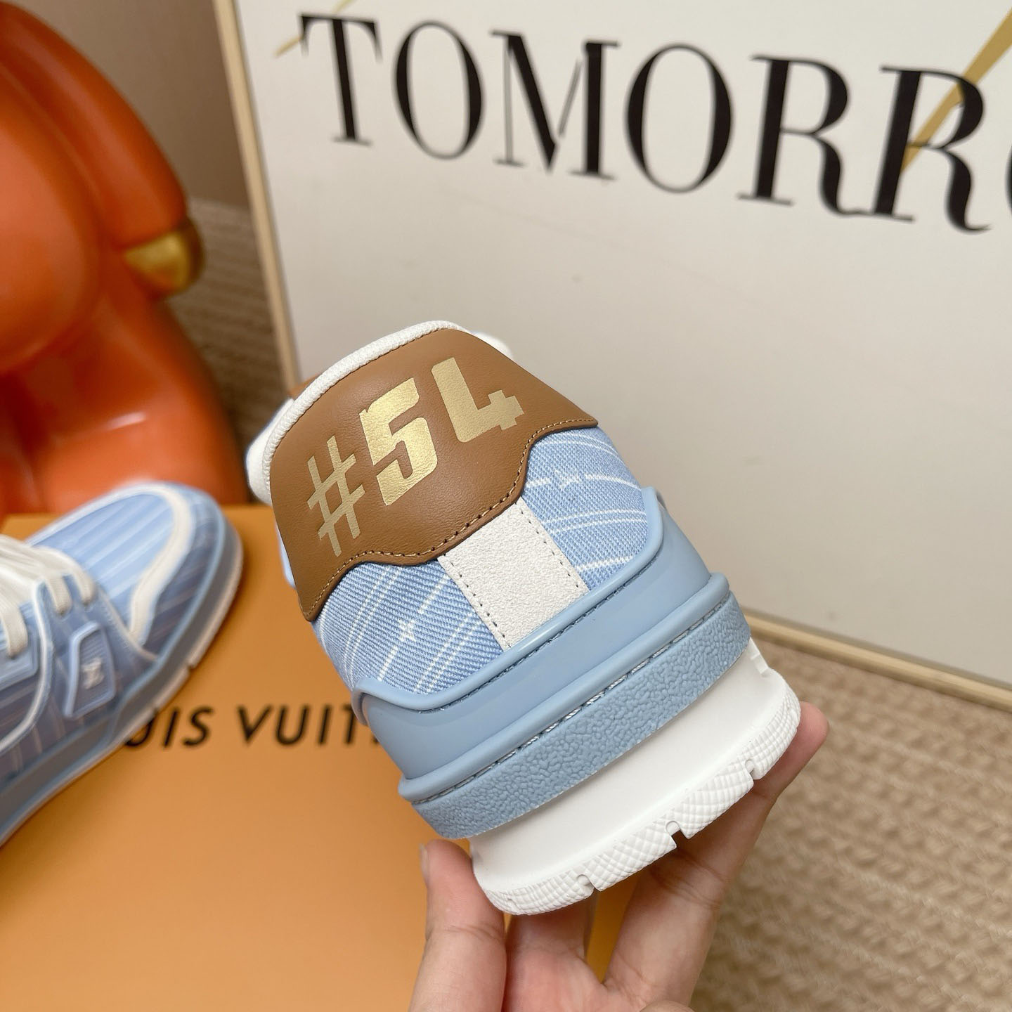 Louis Vuitton LV Trainer Sneaker 1AKBE0（upon uk size） - DesignerGu
