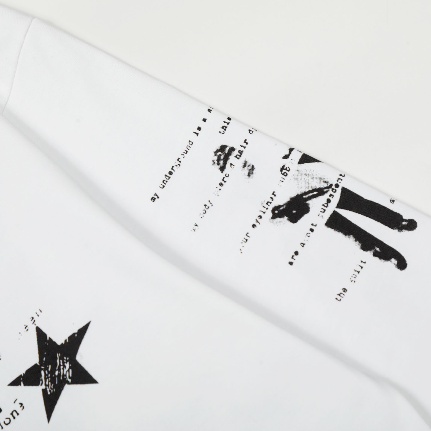 Enfants Riches Déprimés My Underground/Tricycle Long-Sleeve T-Shirt 'Faded White' - DesignerGu