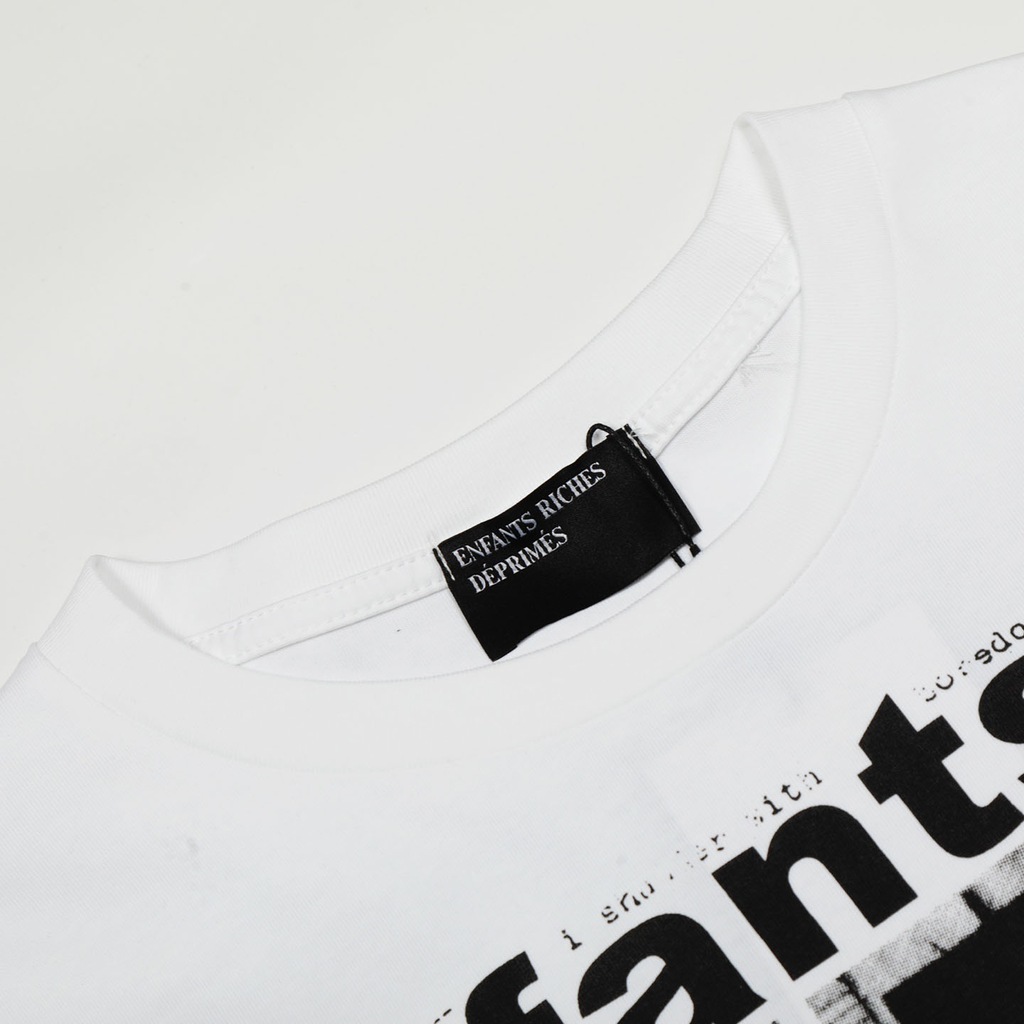 Enfants Riches Déprimés My Underground/Tricycle Long-Sleeve T-Shirt 'Faded White' - DesignerGu