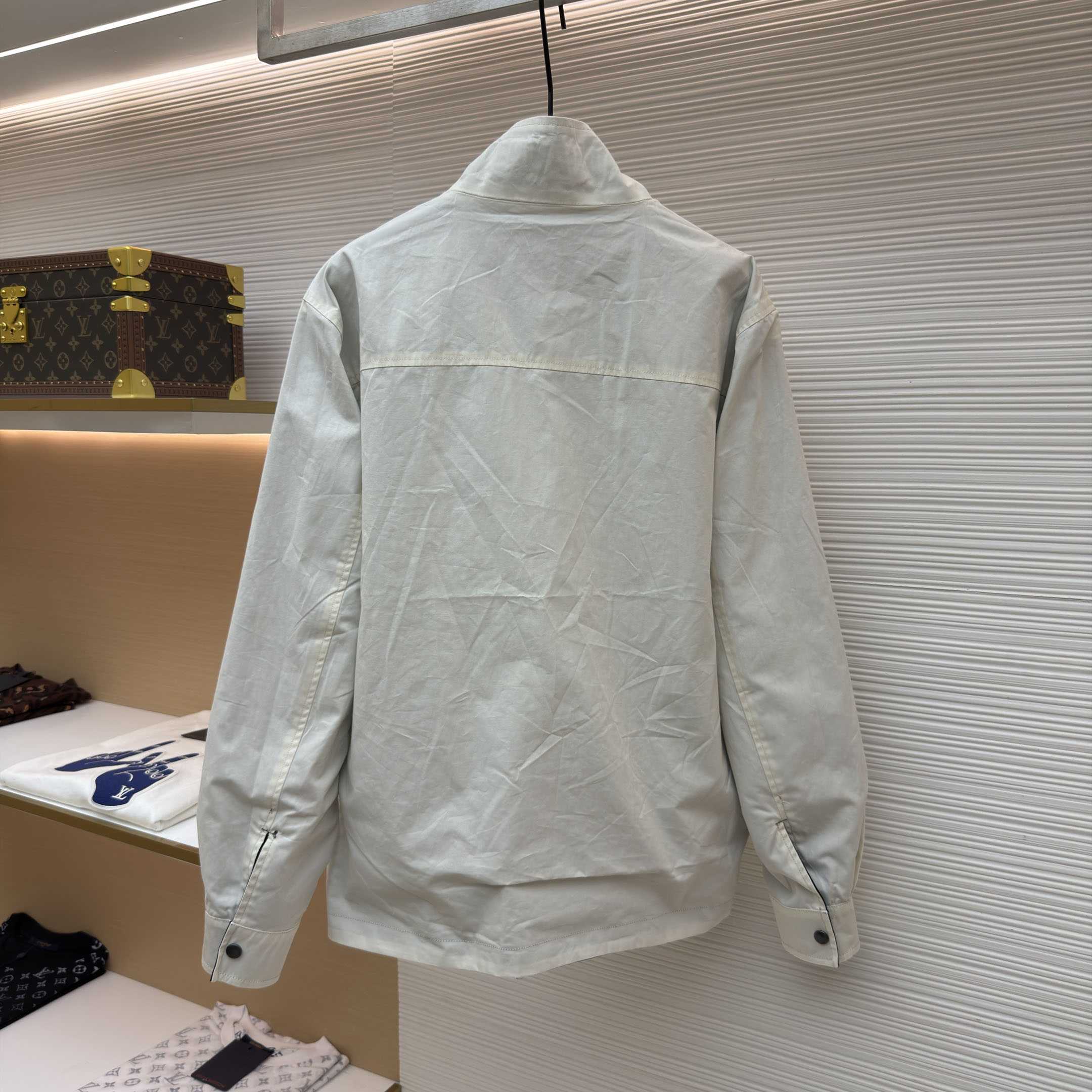 Saint Laurent Jacket In Cotton - DesignerGu