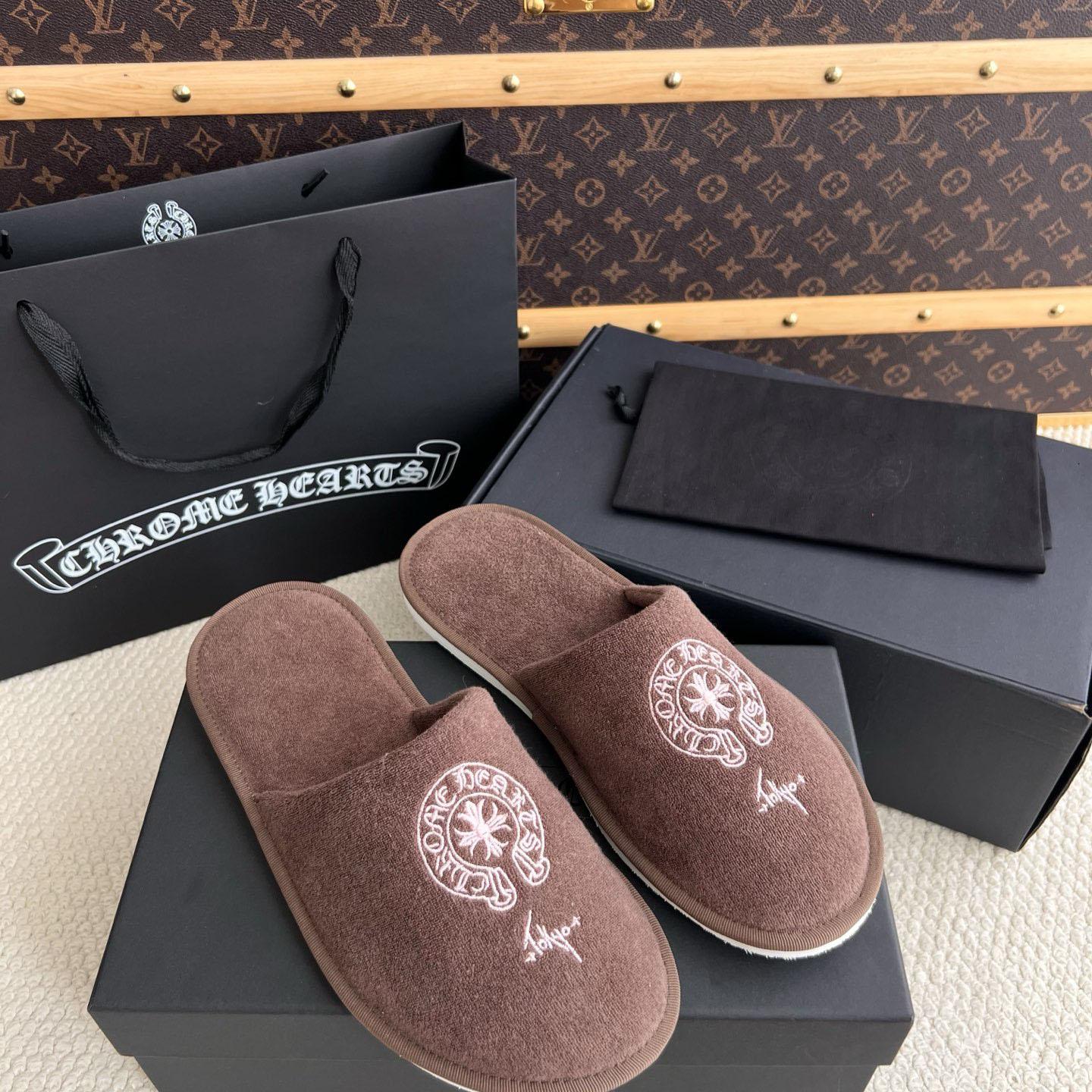 Chrome Hearts Malibu Hotel Slippers  - DesignerGu