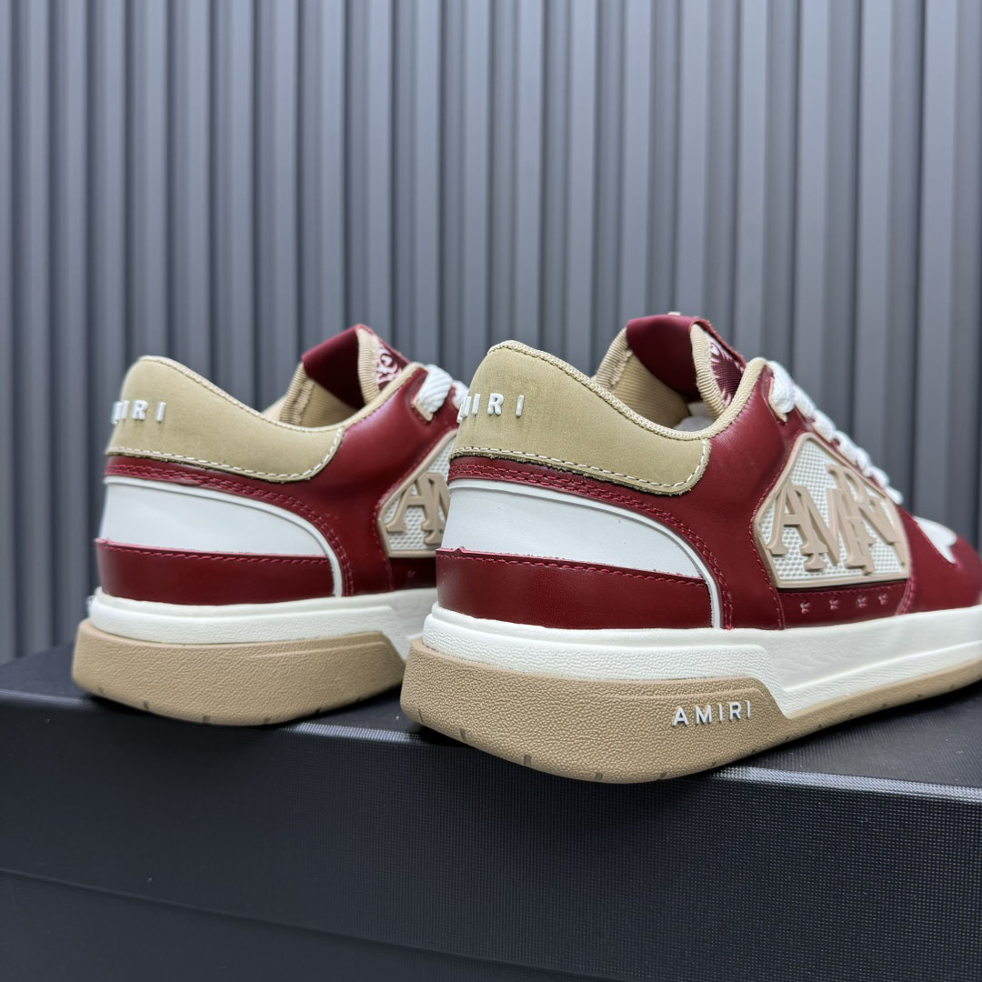 Amiri Classic Low 'Deep Red' - DesignerGu