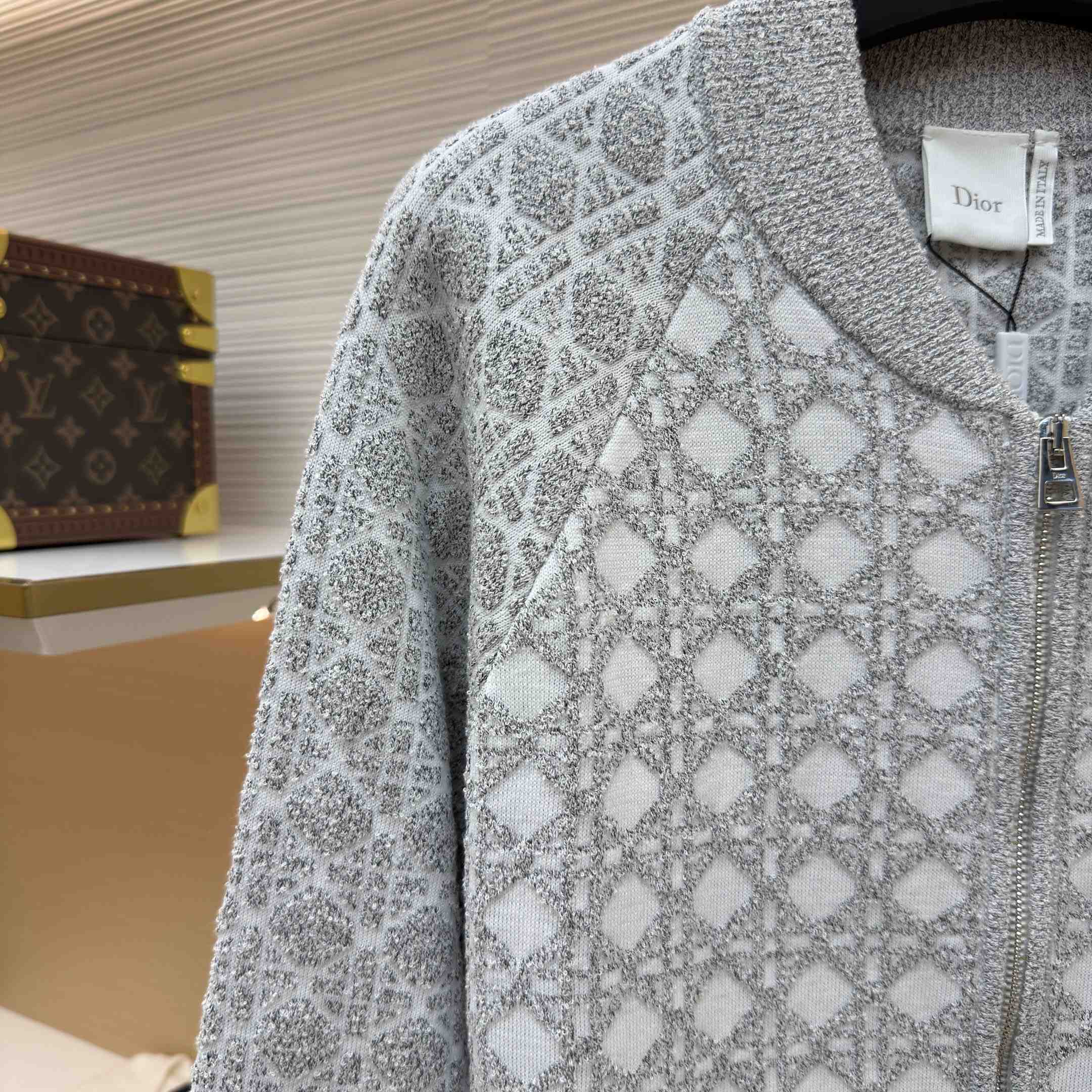 Dior Macrocannage Bomber Jacket - DesignerGu