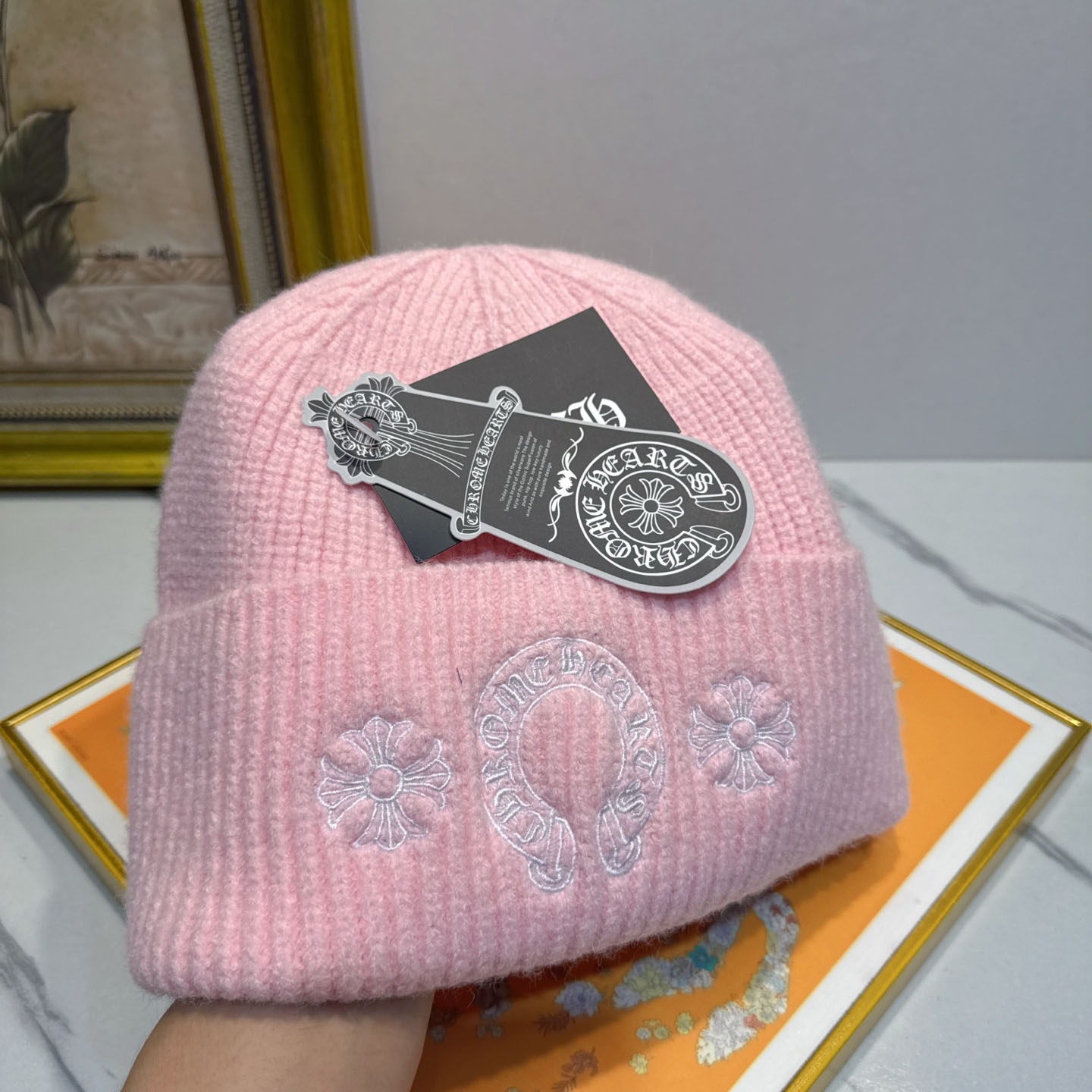Chrome Hearts Horseshoe Beanie - DesignerGu