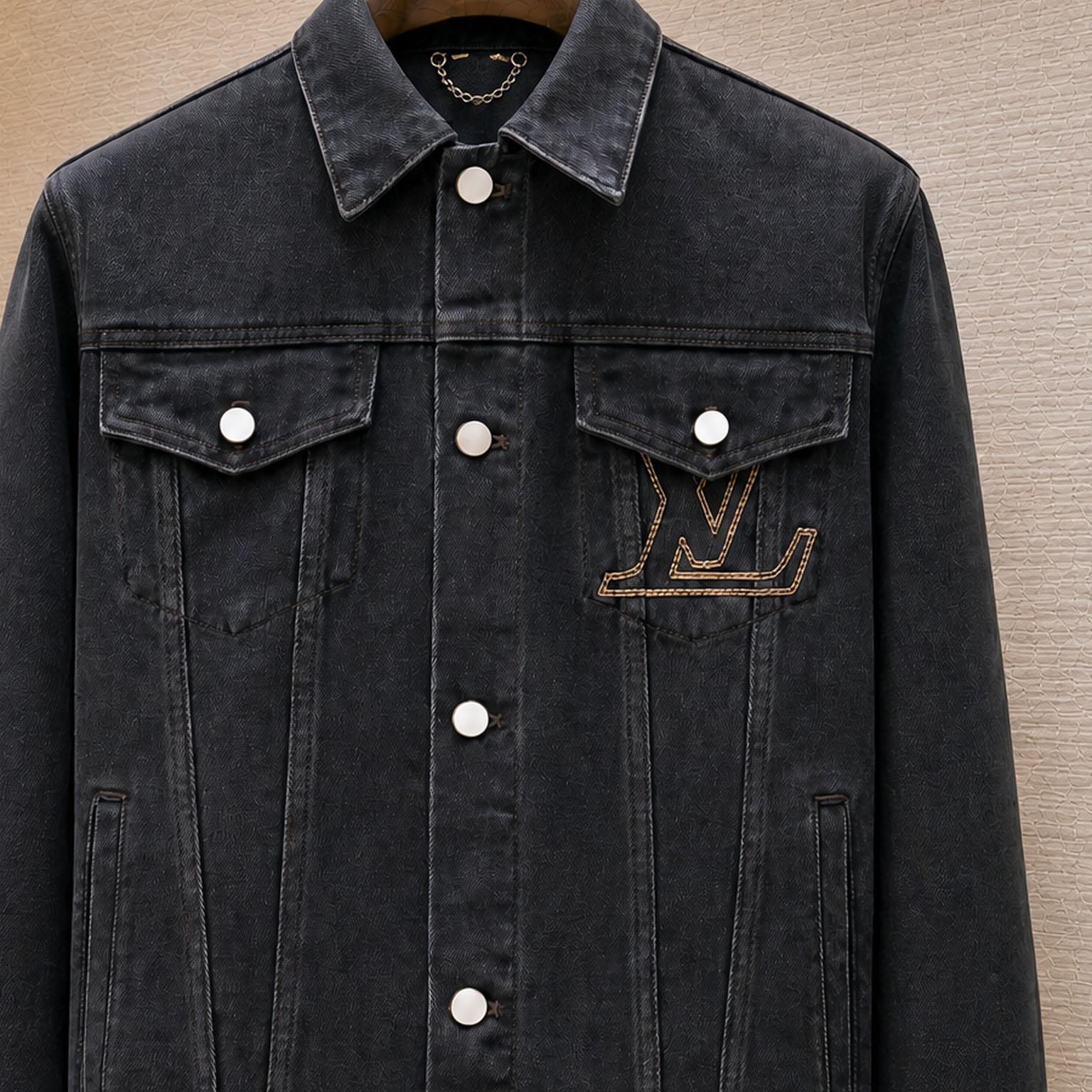 Louis Vuitton Denim Trucker Jacket - DesignerGu