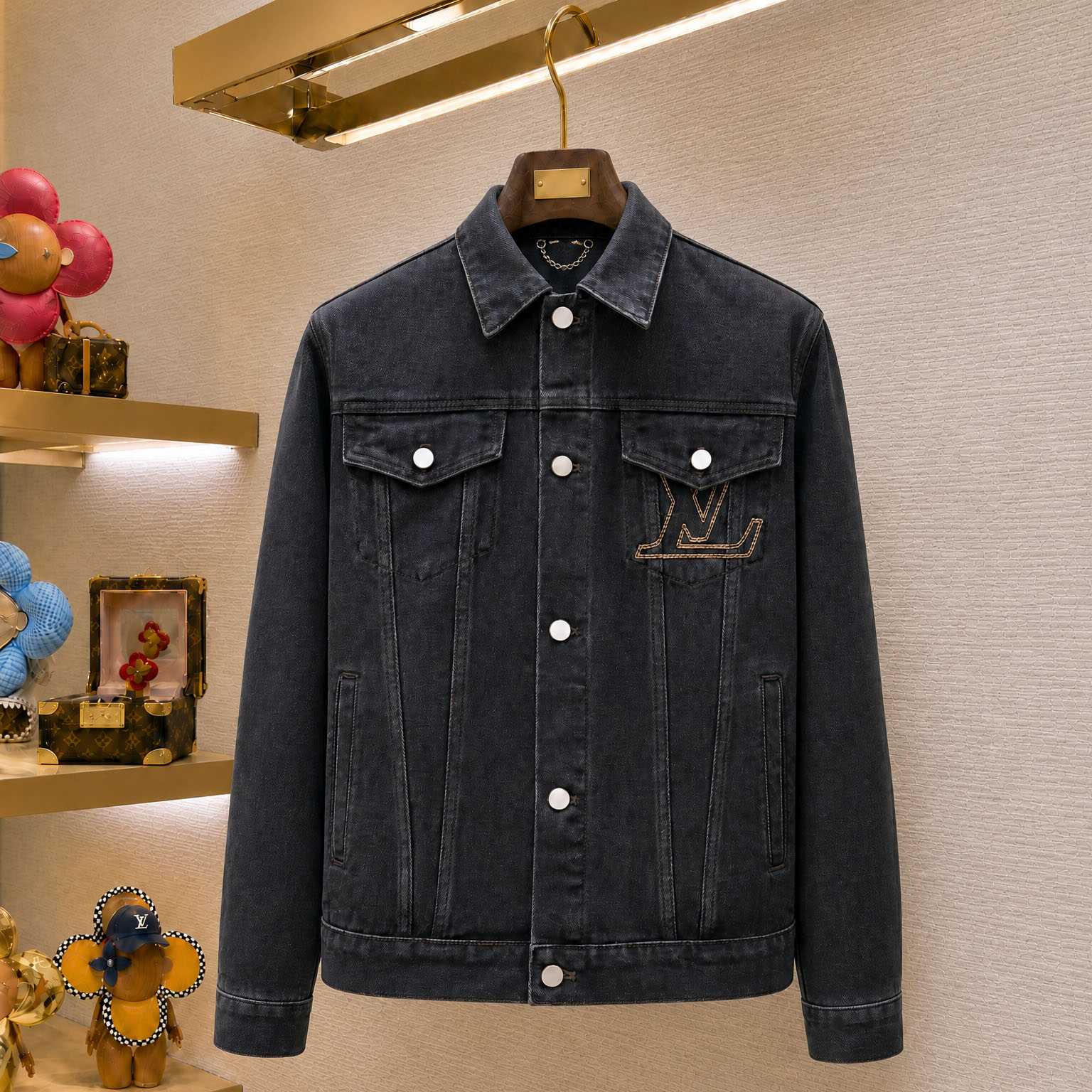 Louis Vuitton Denim Trucker Jacket - DesignerGu