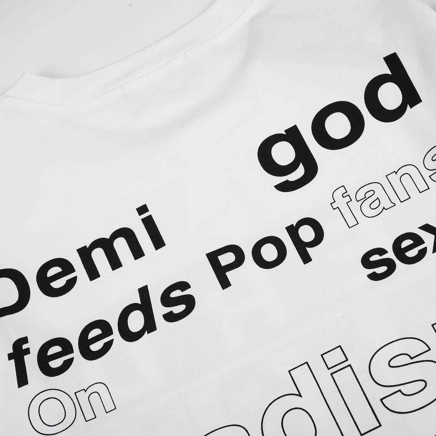 Enfants Riches Deprimes White Pray To The Devil  Long-Sleeve T-shirt - DesignerGu