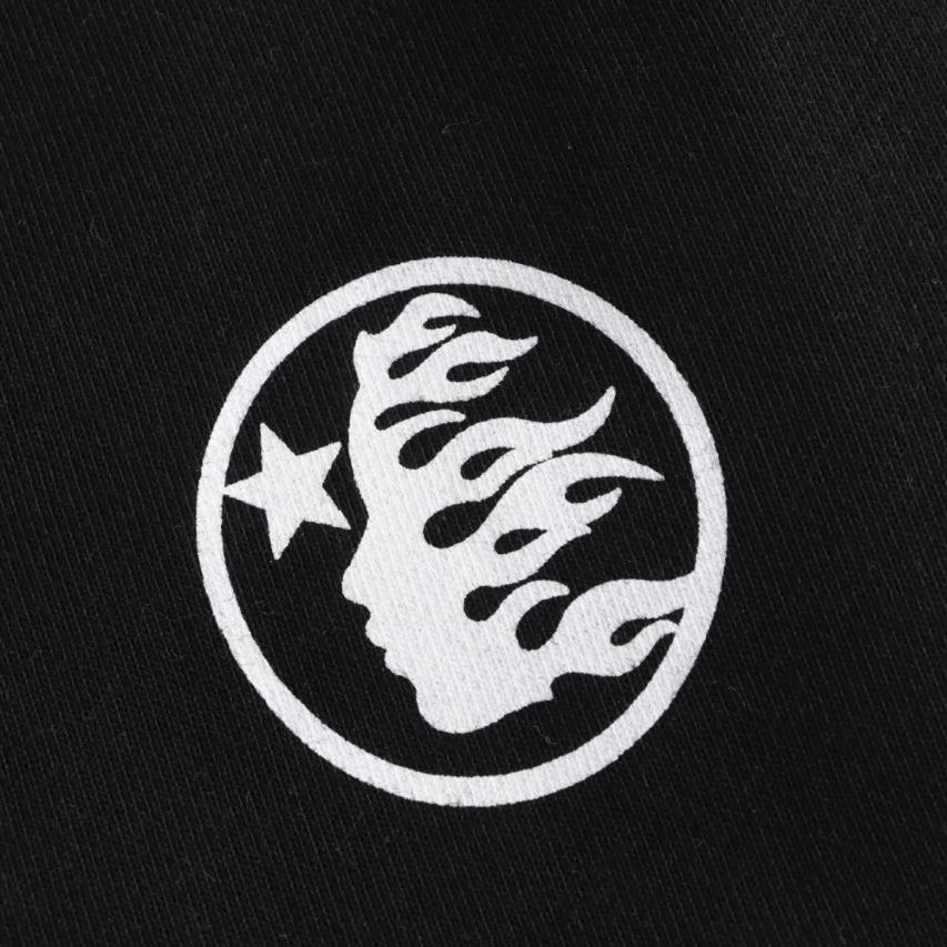 Hellstar Stars Shine Graffiti Sweatpants 'Black' - DesignerGu