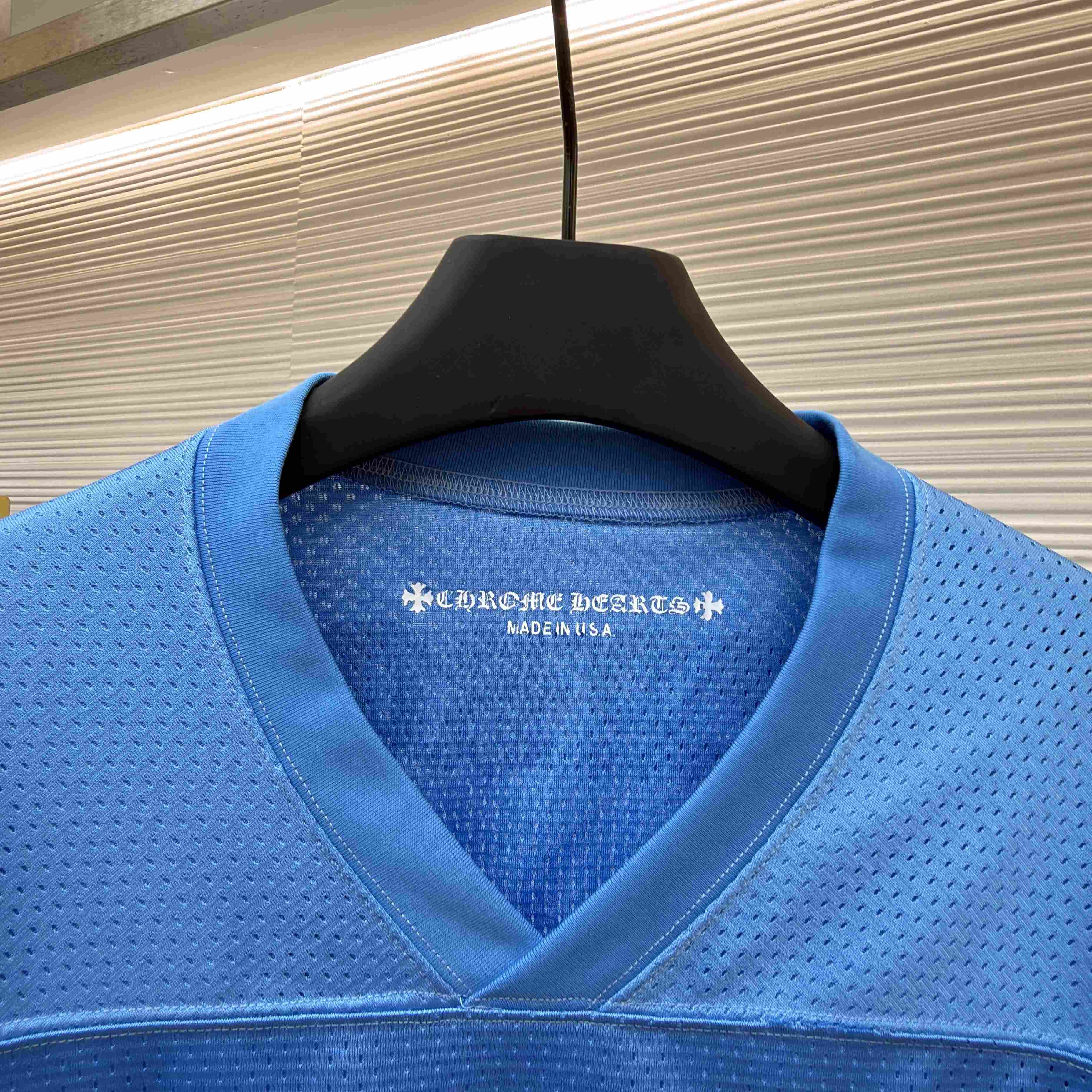 Chrome Hearts Mesh Stadium Football Jersey  - DesignerGu