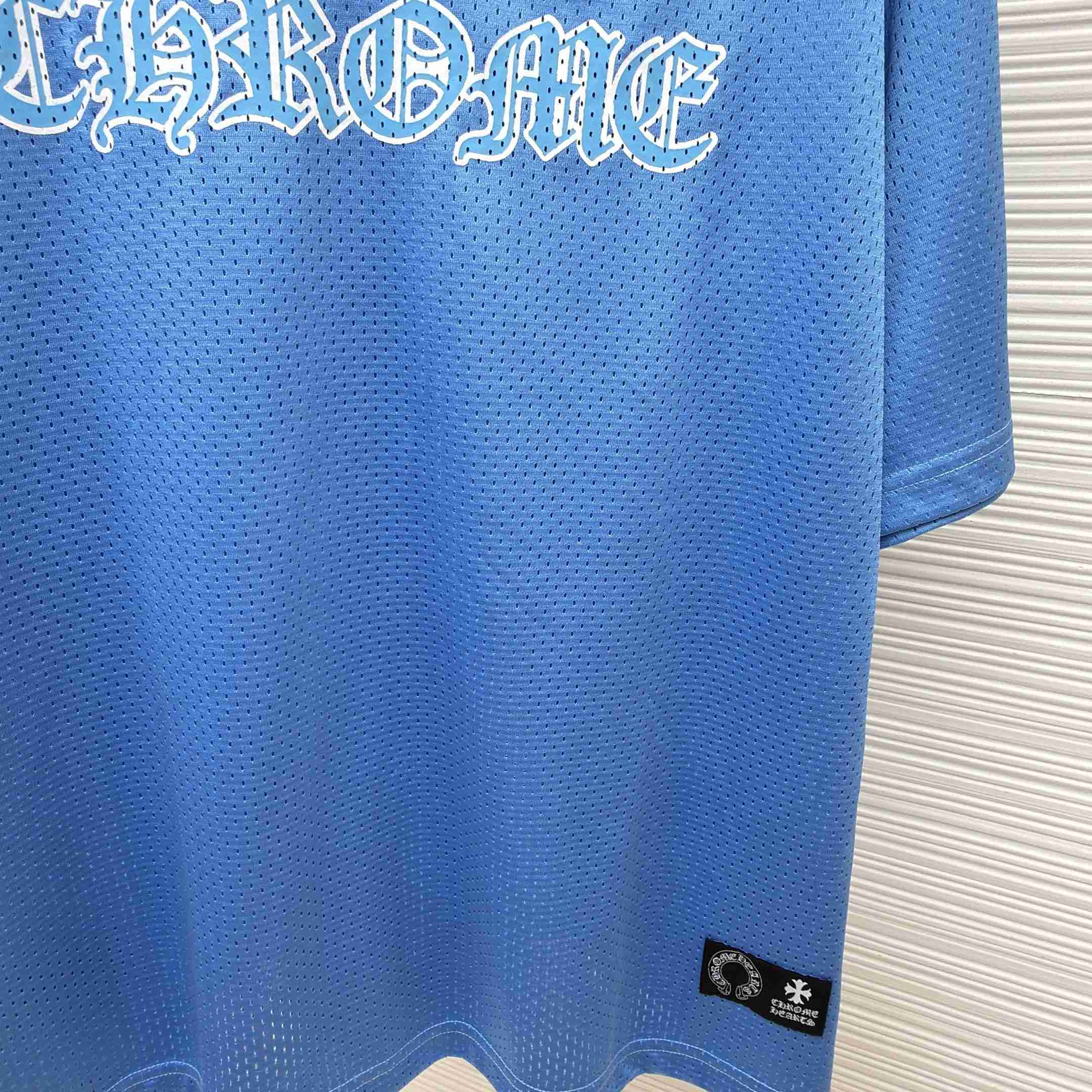 Chrome Hearts Mesh Stadium Football Jersey  - DesignerGu