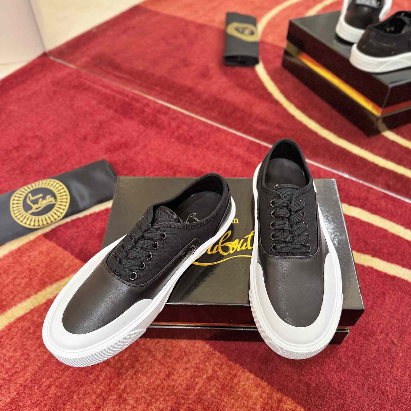 Christian Louboutin Tactical Skate Sneakers - DesignerGu
