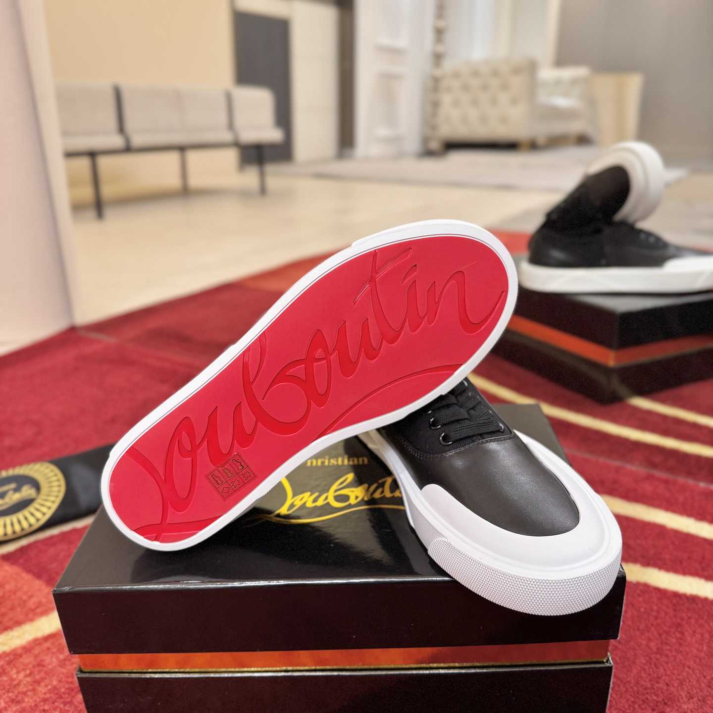 Christian Louboutin Tactical Skate Sneakers - DesignerGu